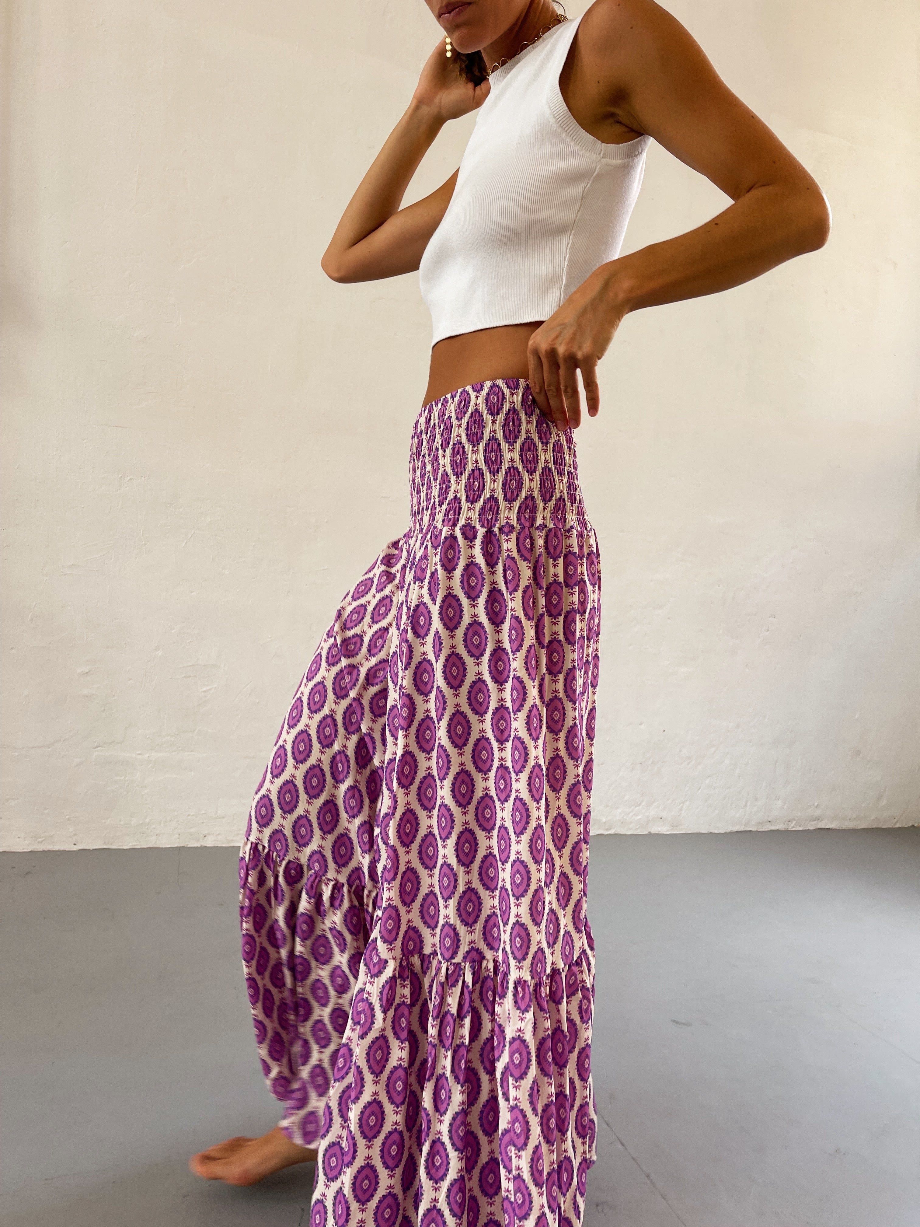 Indi Lilac Skirt