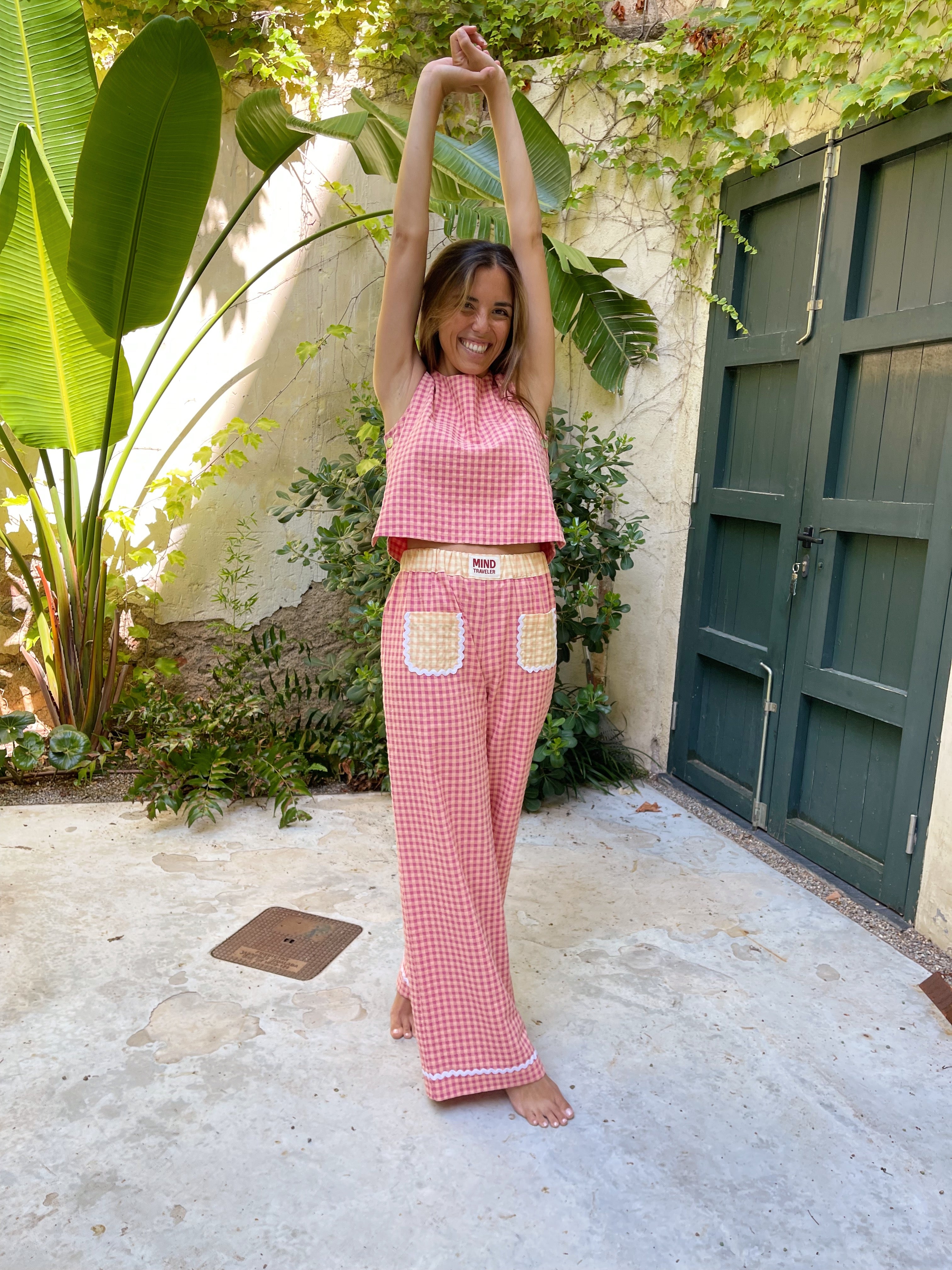 Pantalón Greta Rosa