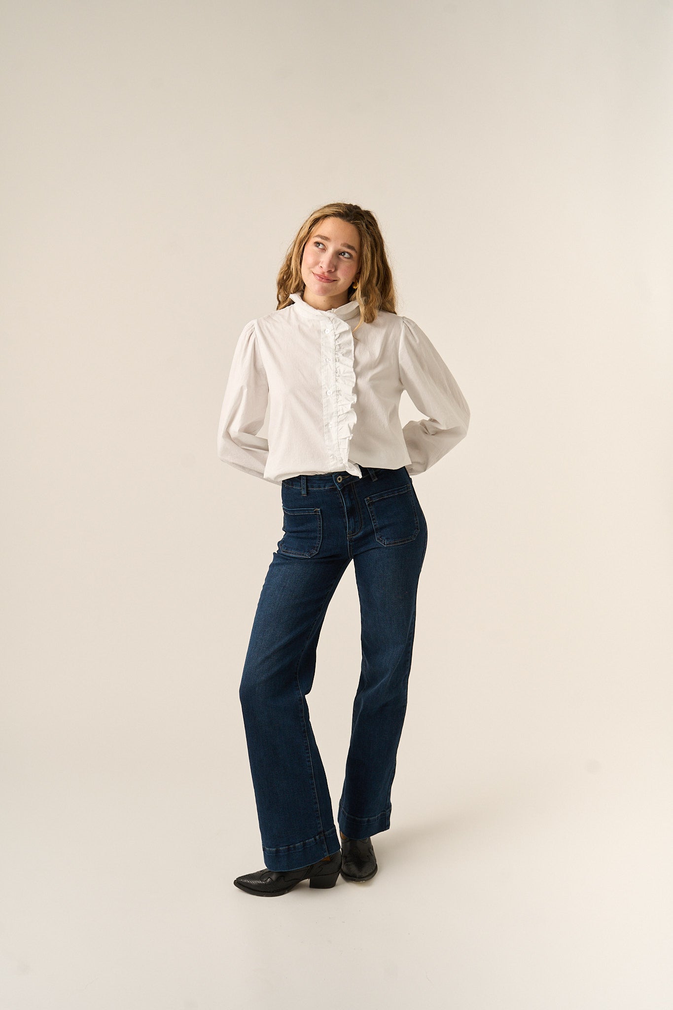 Blusa Gala Blanca