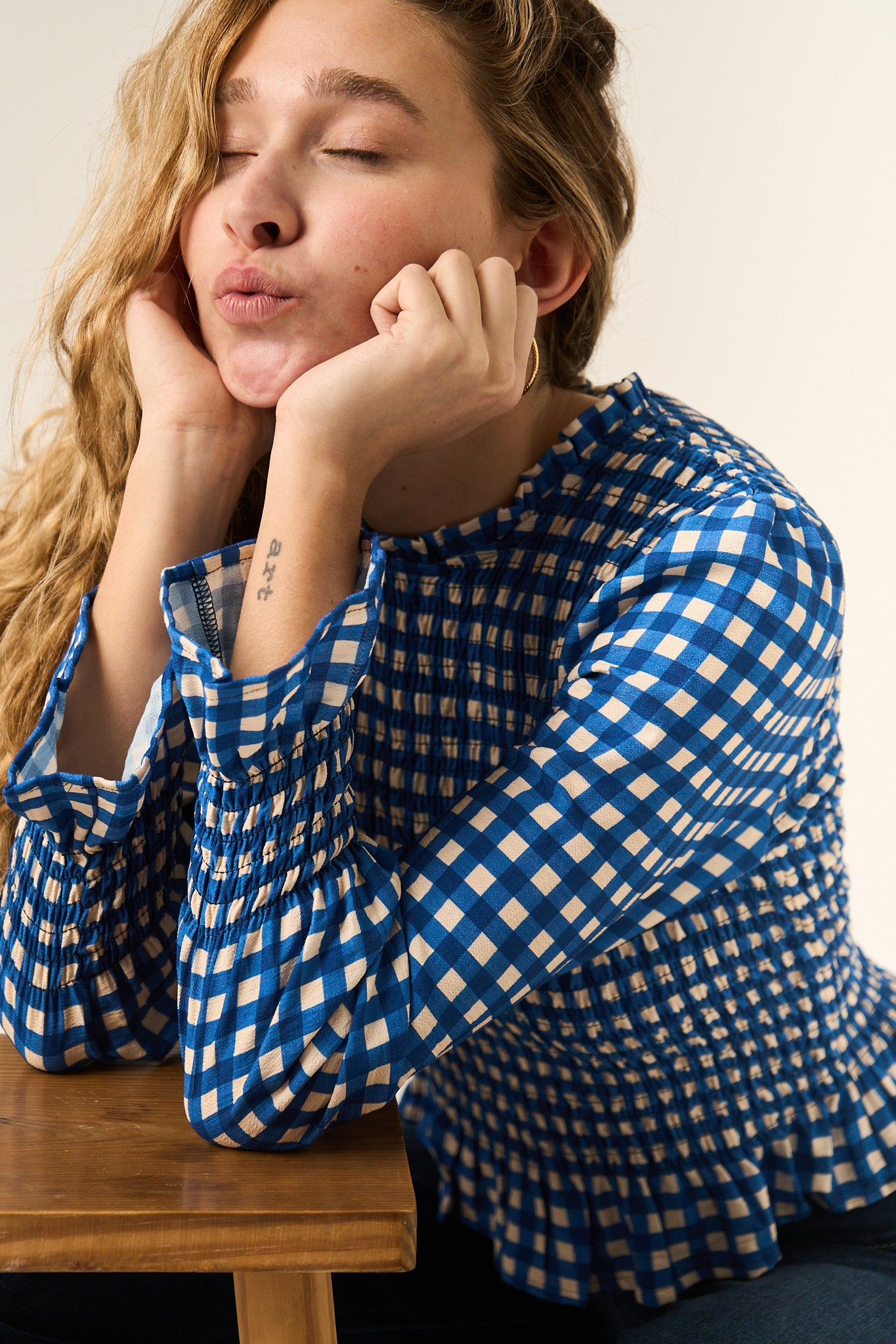 Blusa Chía Azul