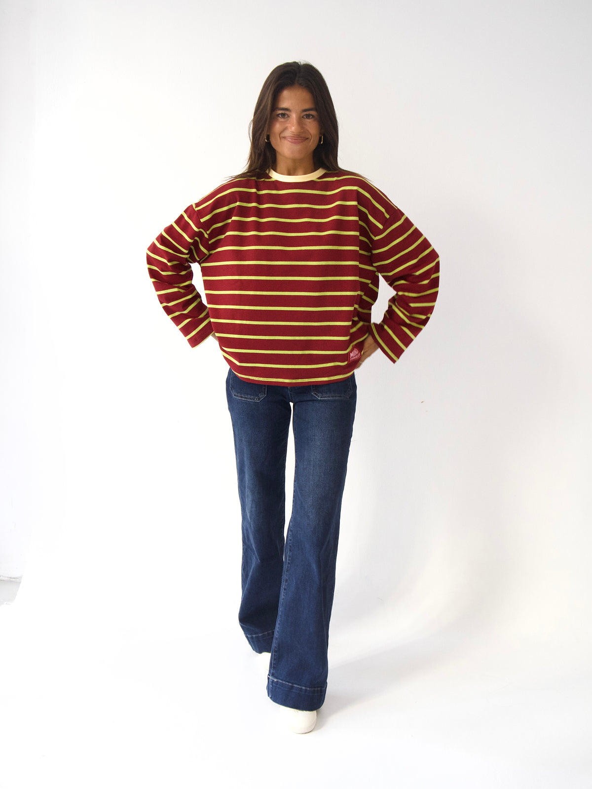 Camiseta Míriam Lima y Burgundy