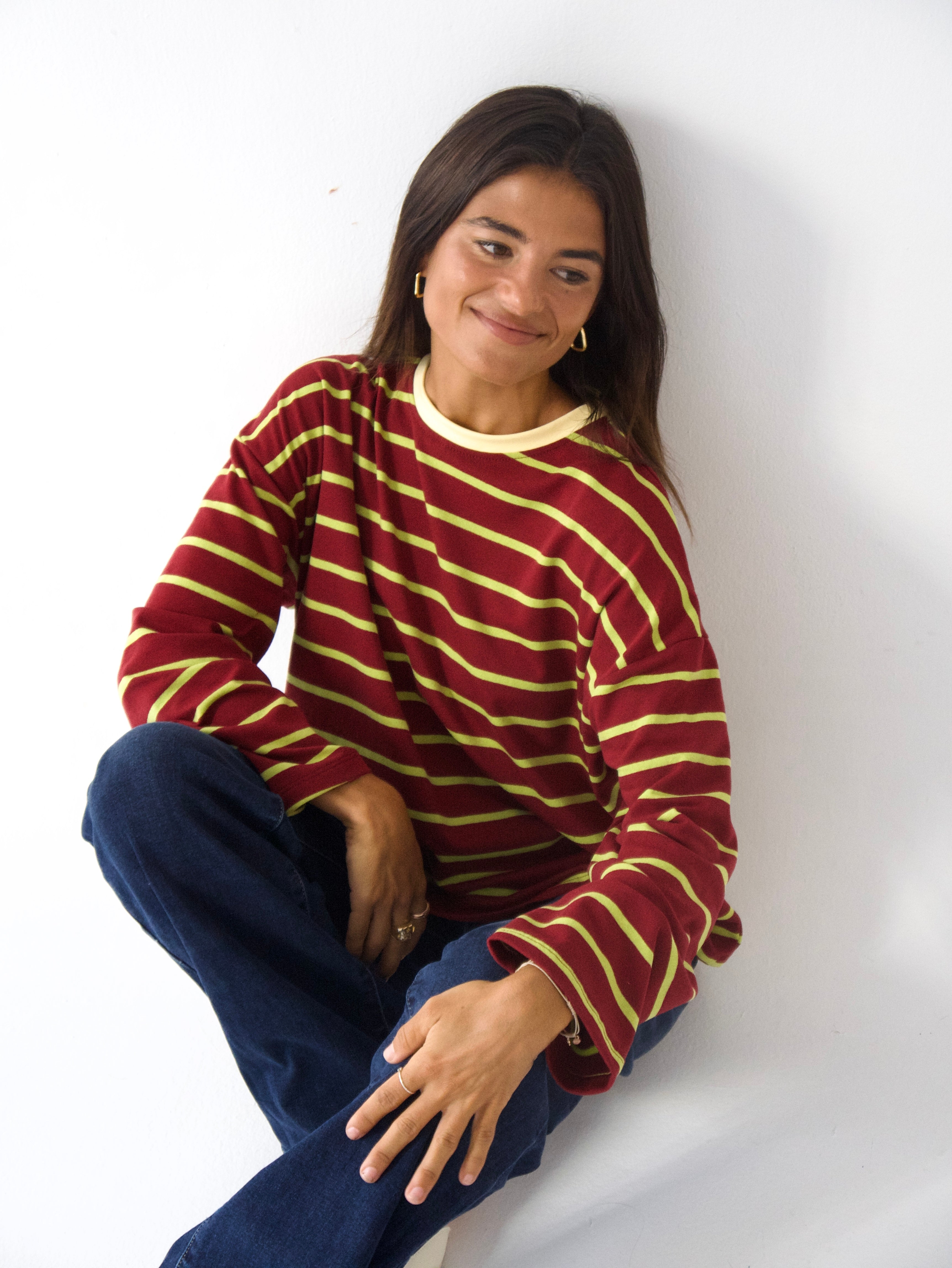 Camiseta Míriam Lima y Burgundy
