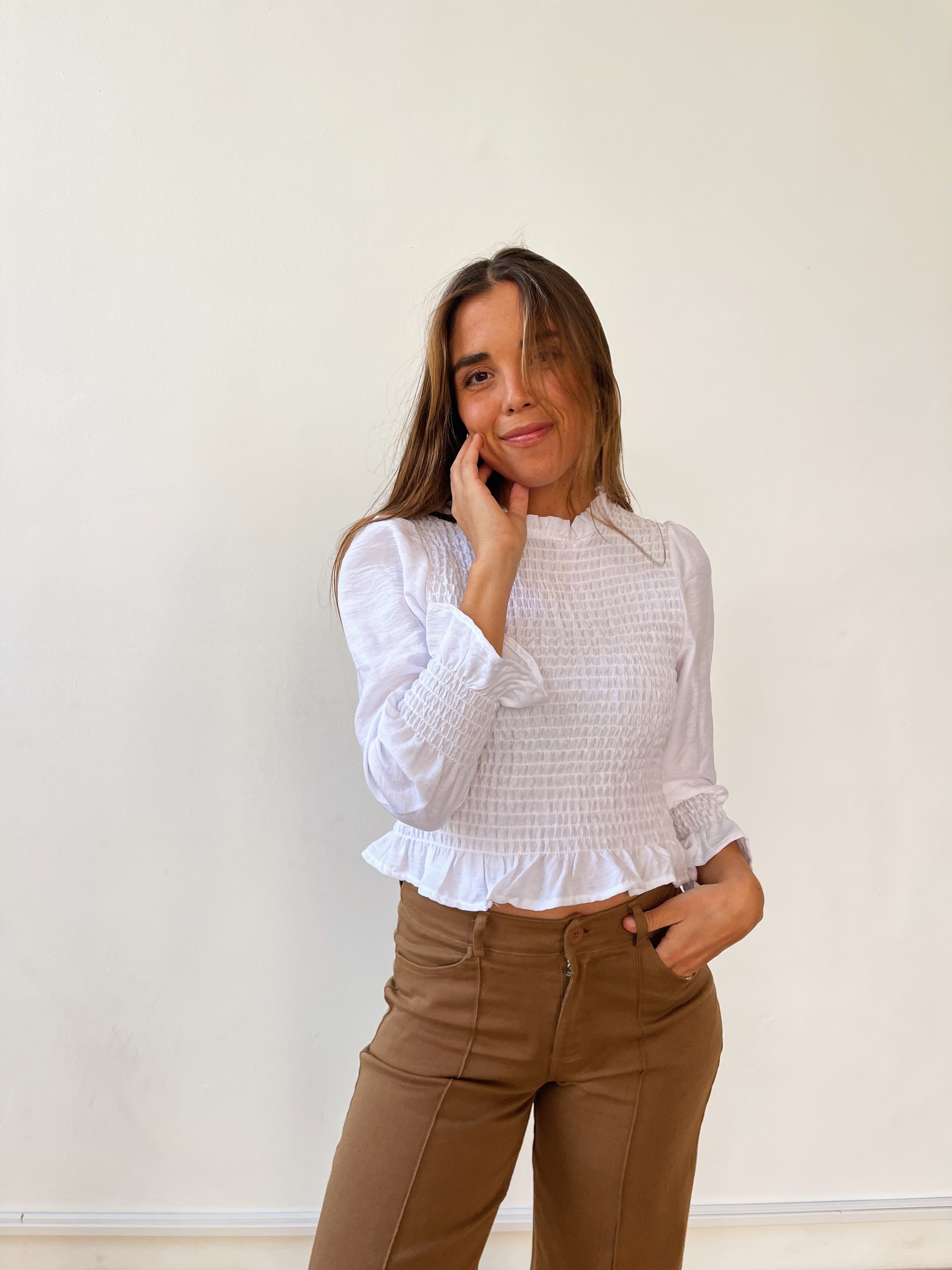 Blusa Chía Blanca
