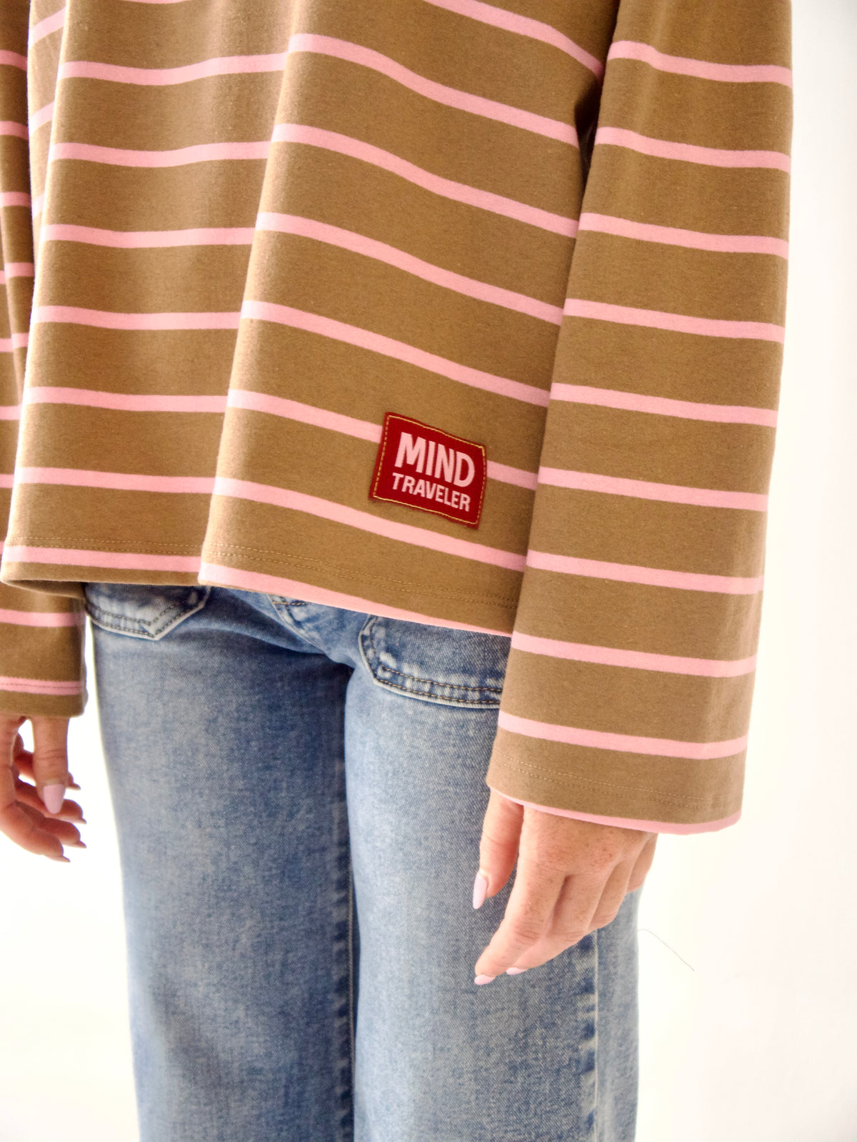 Camiseta Míriam Marrón y Rosa