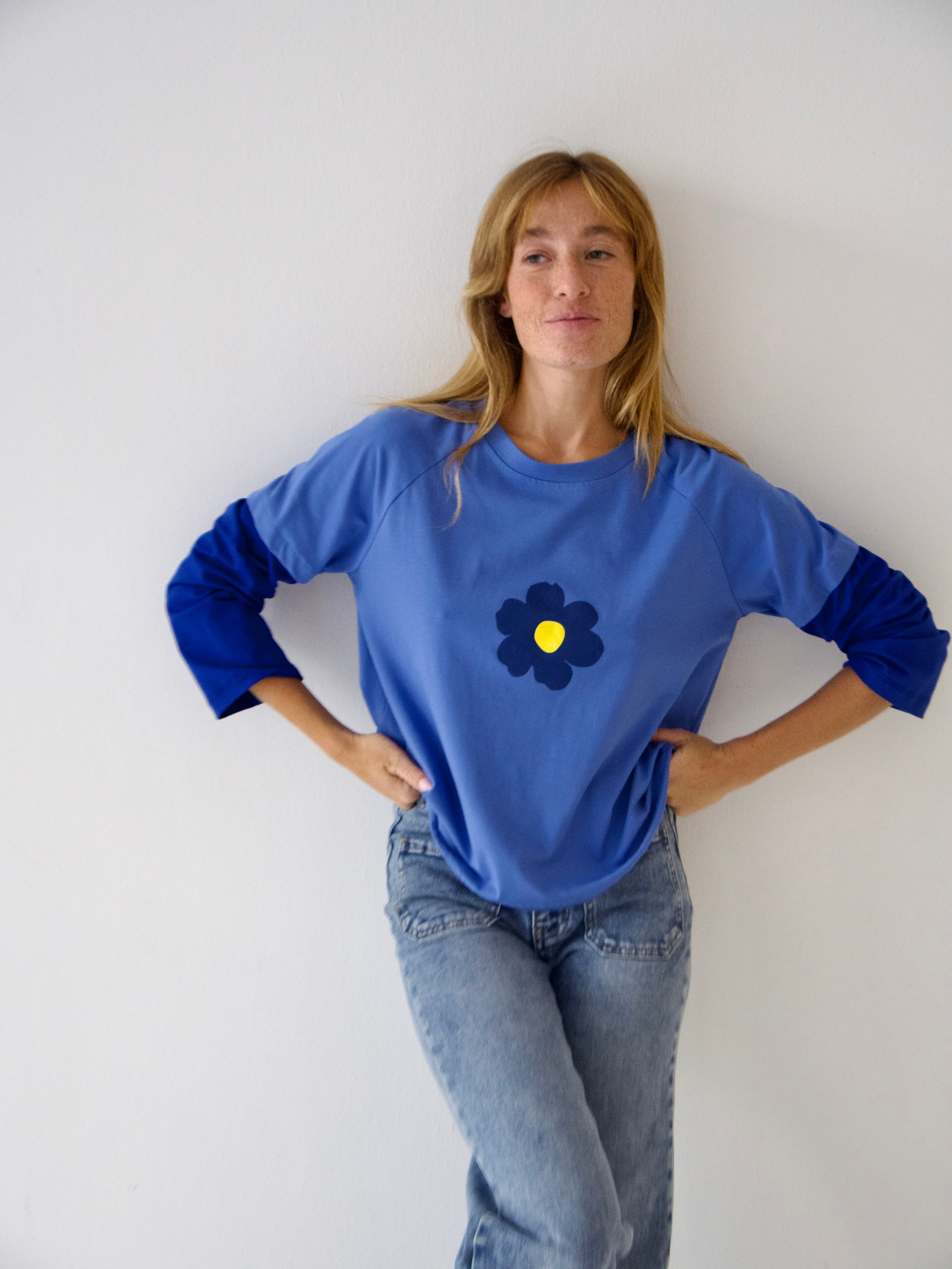 Camiseta Aria Azul