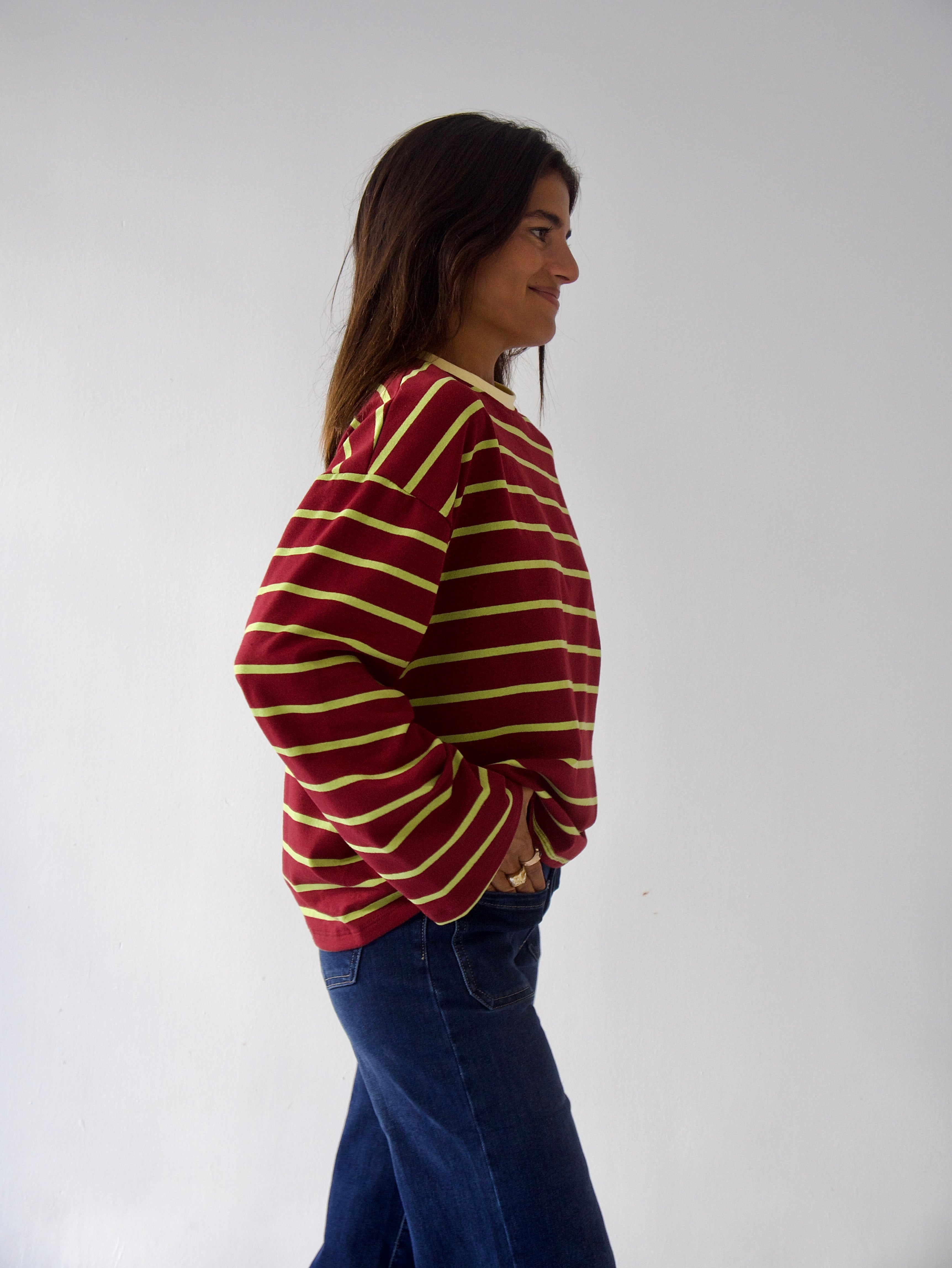 Camiseta Míriam Lima y Burgundy