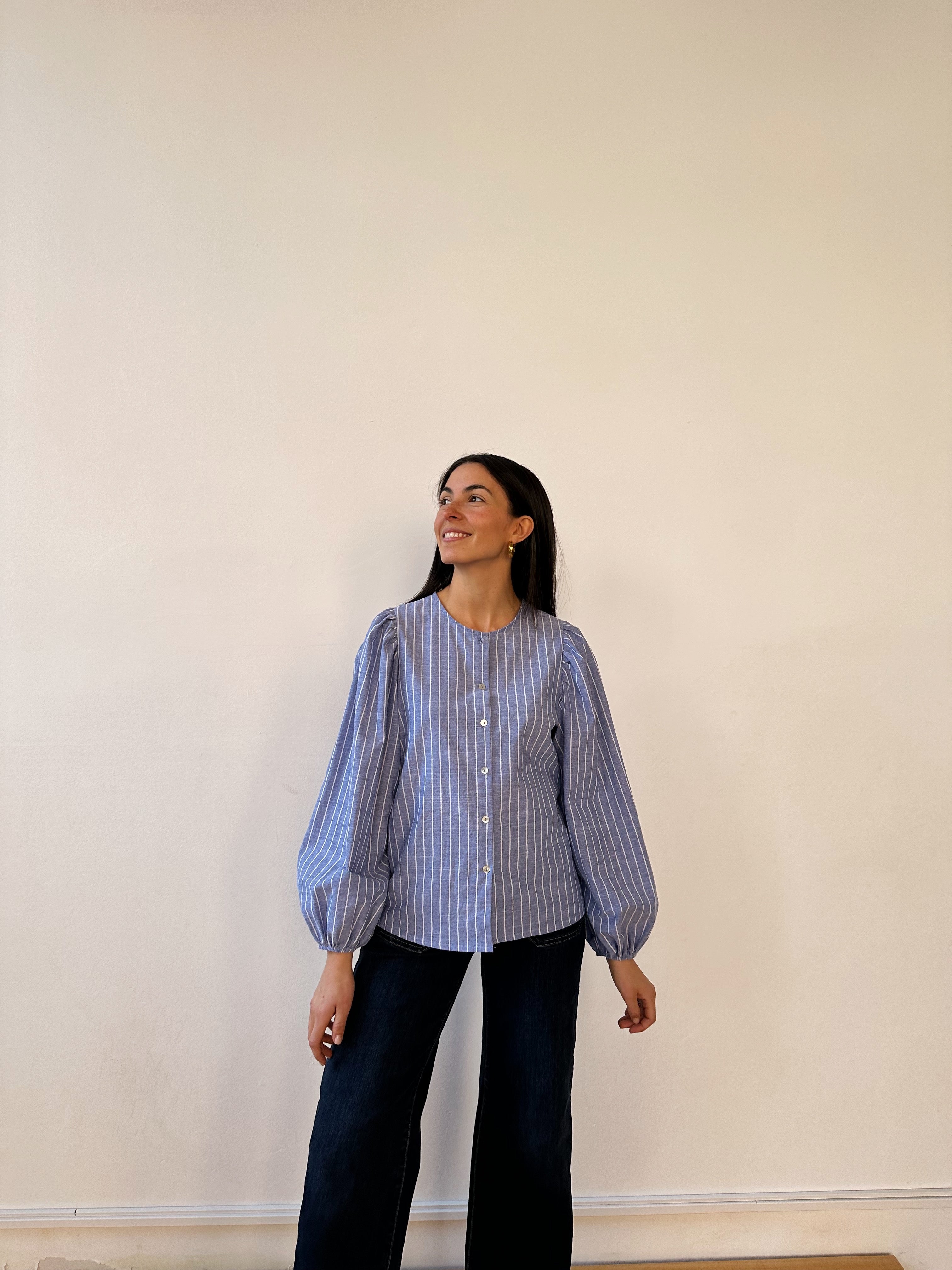 Bella Blue Blouse
