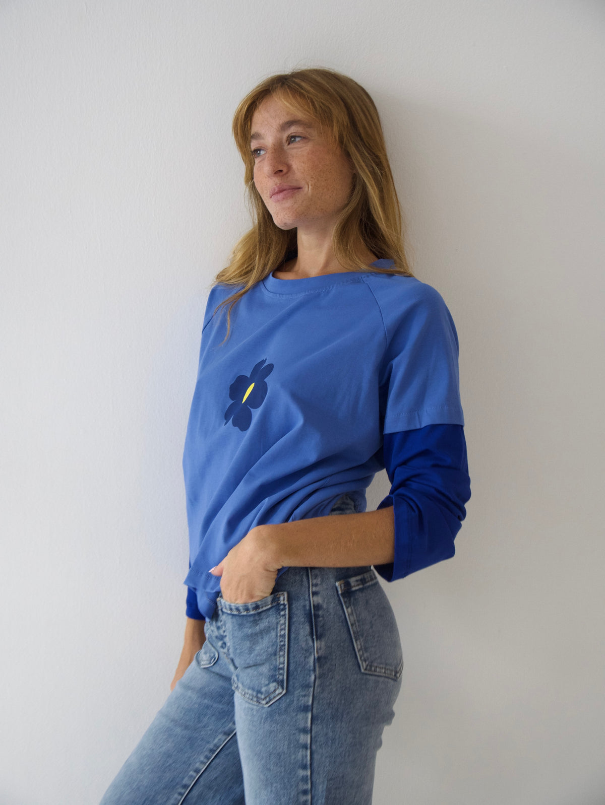 Camiseta Aria Azul