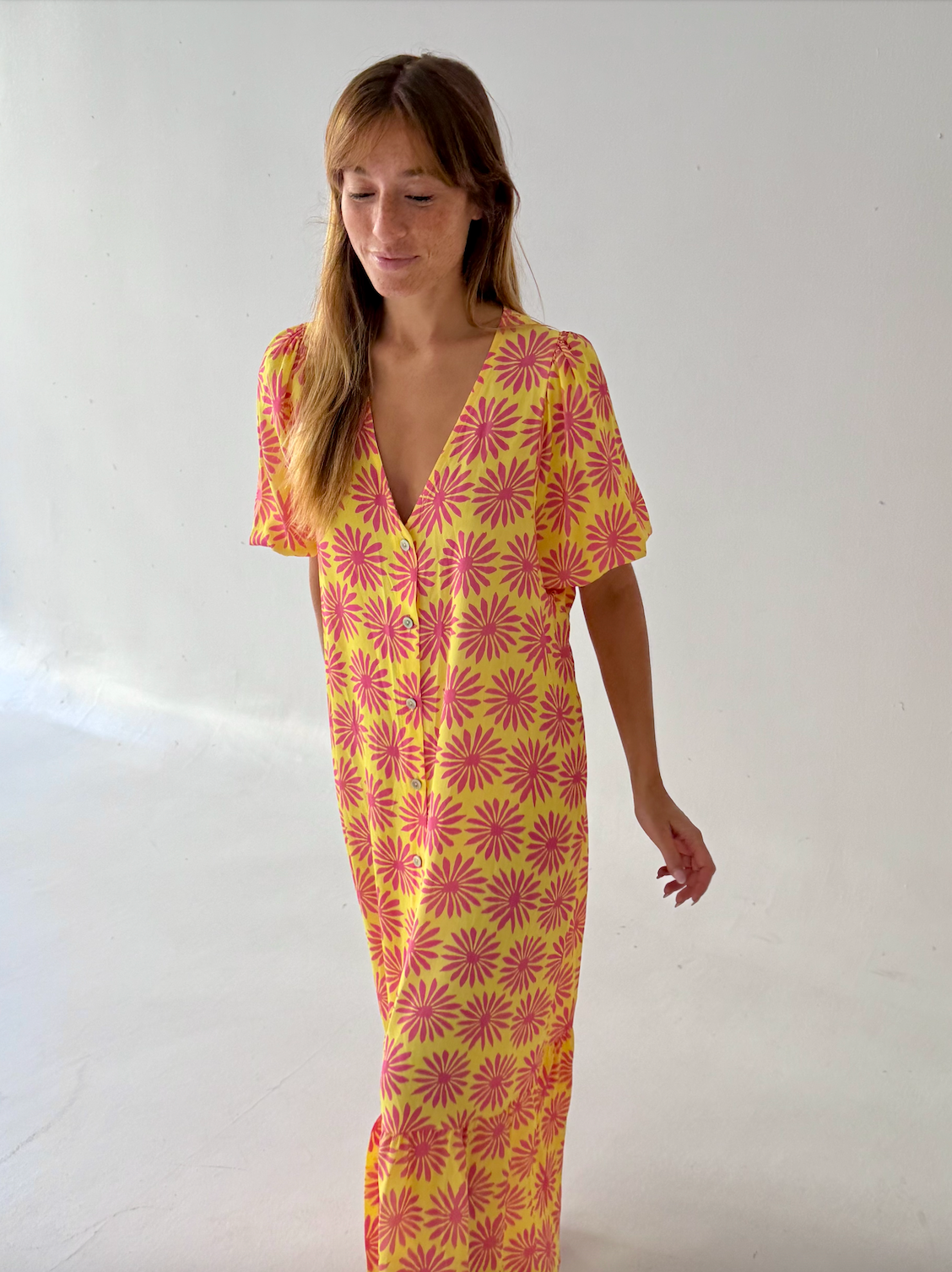 Vestido Mica Amarillo