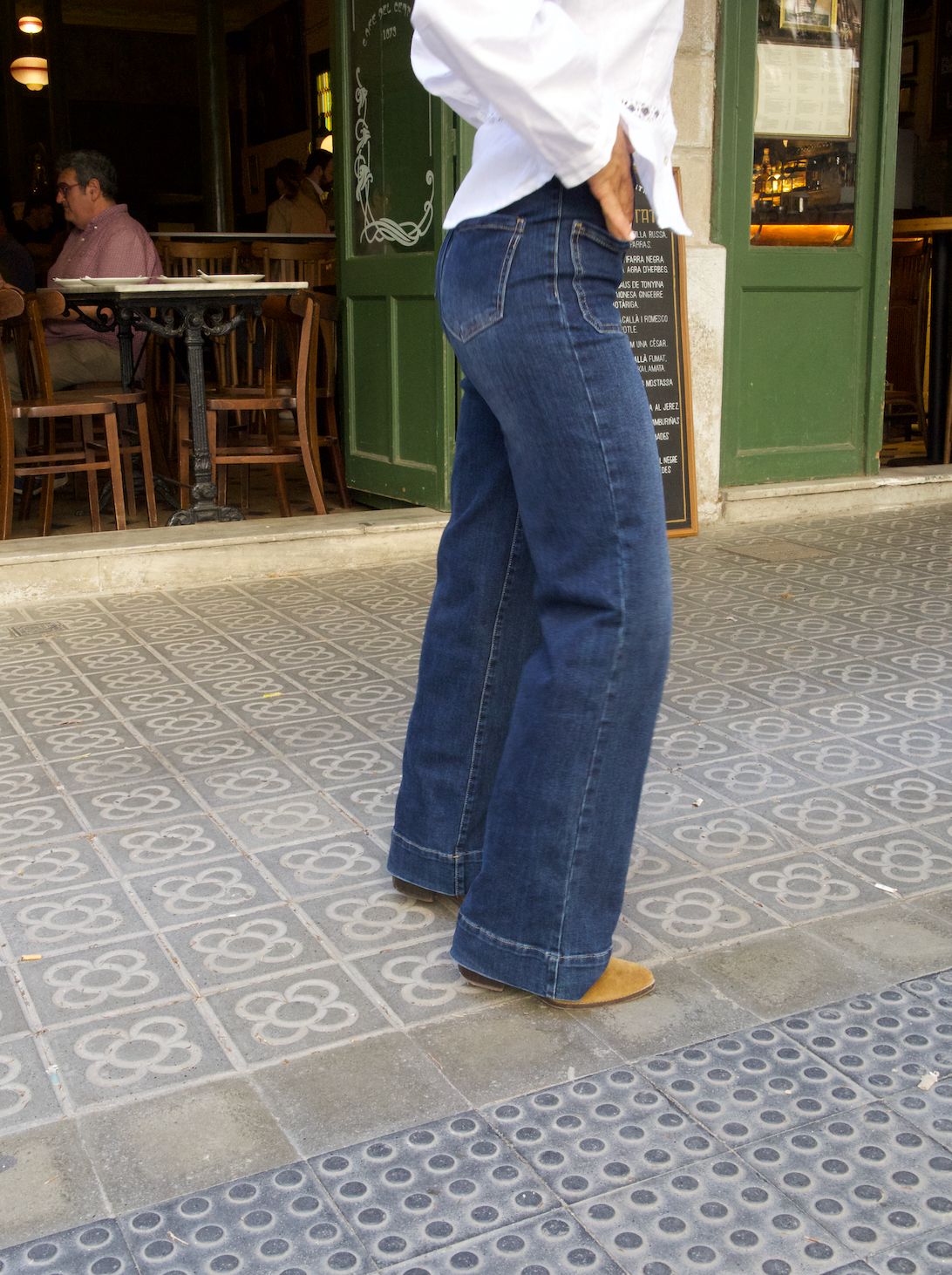 Claudia Navy Jeans