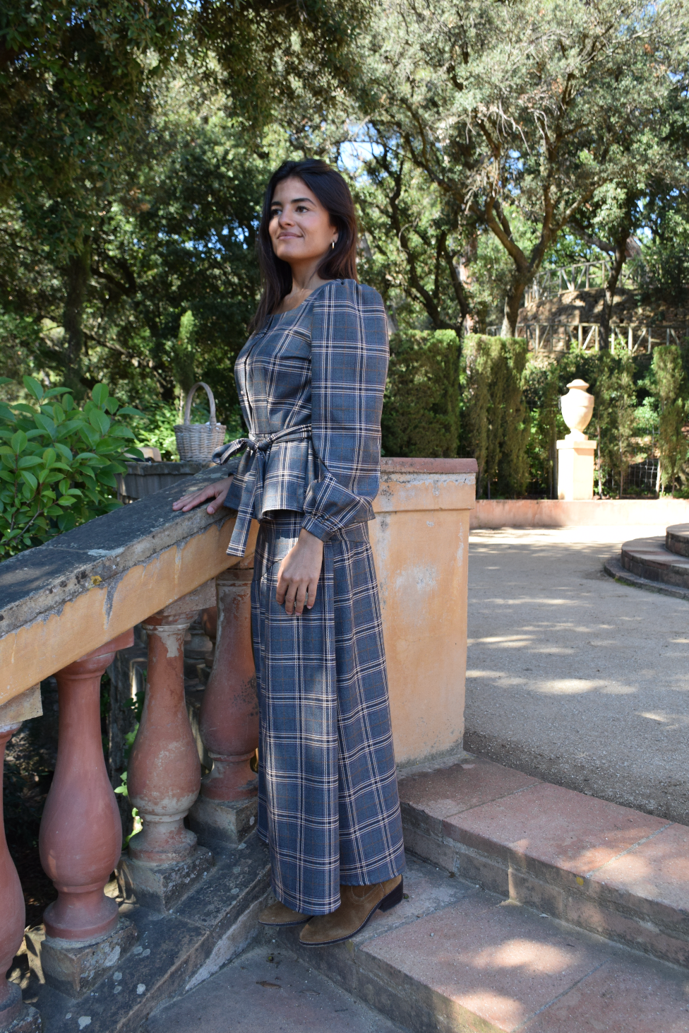 Beth Gray Plaid Skirt