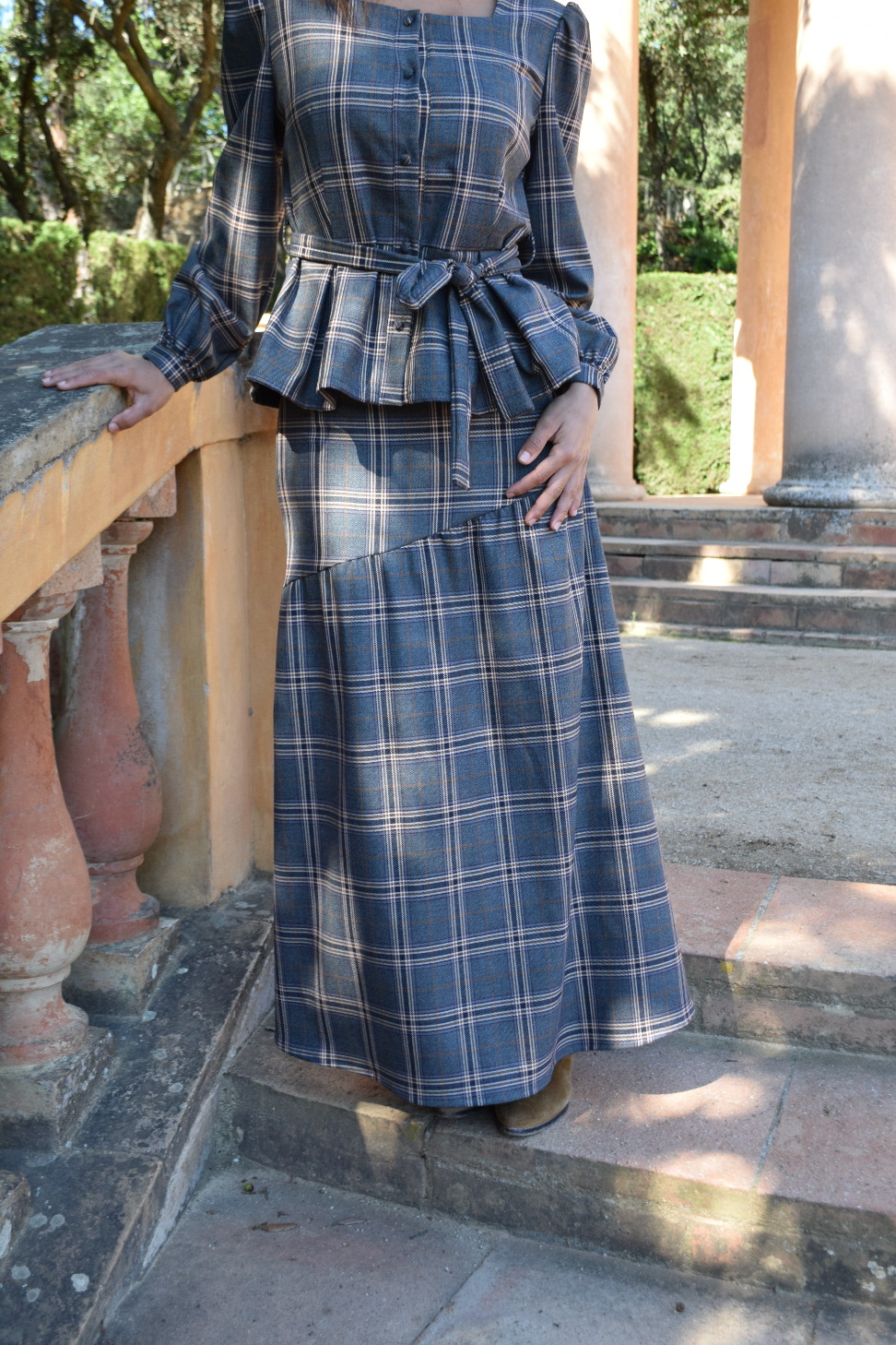 Beth Gray Plaid Skirt