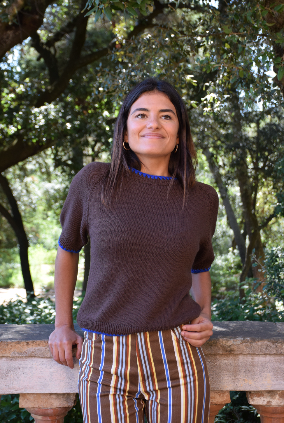 Camiseta Joana Marrón