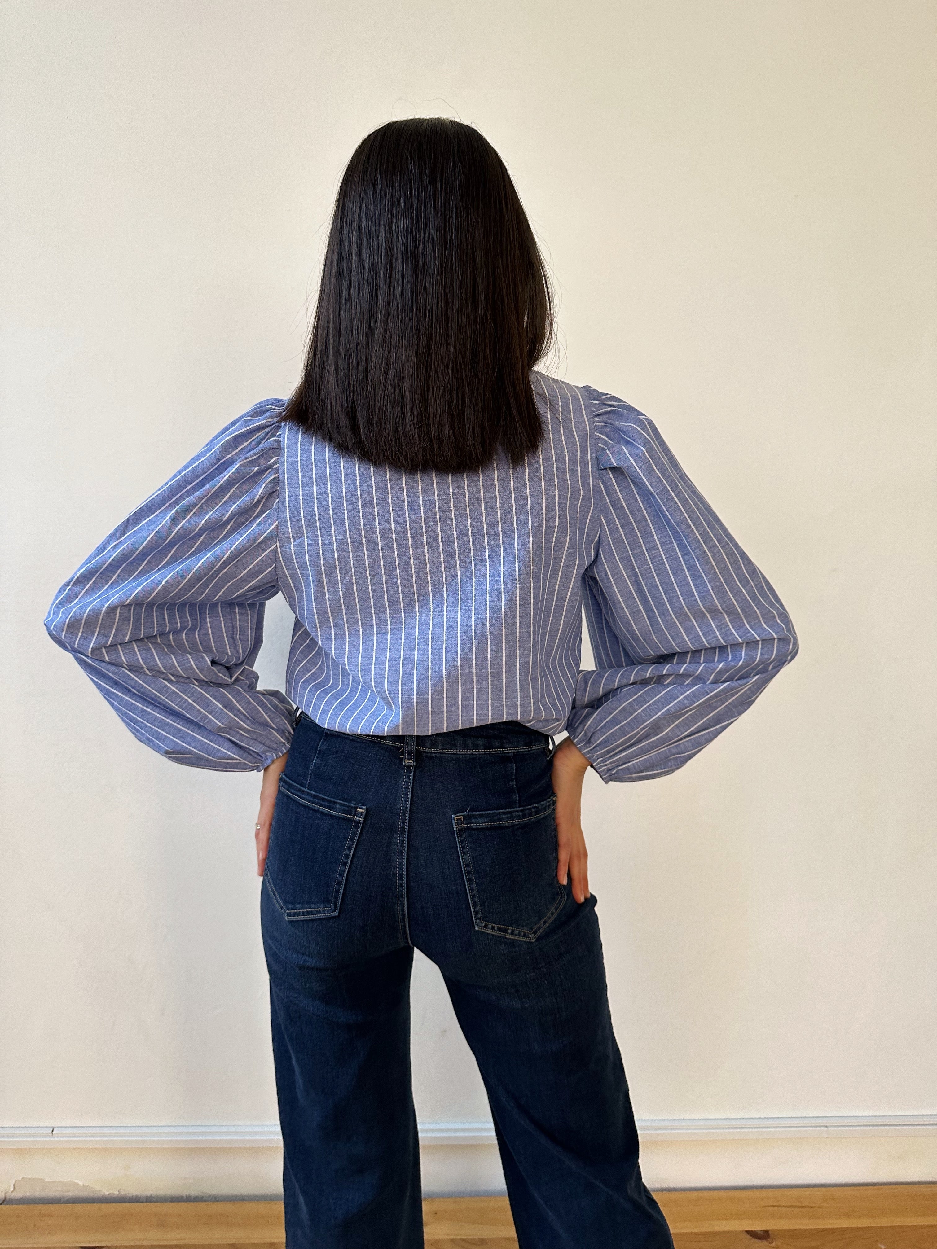 Bella Blue Blouse