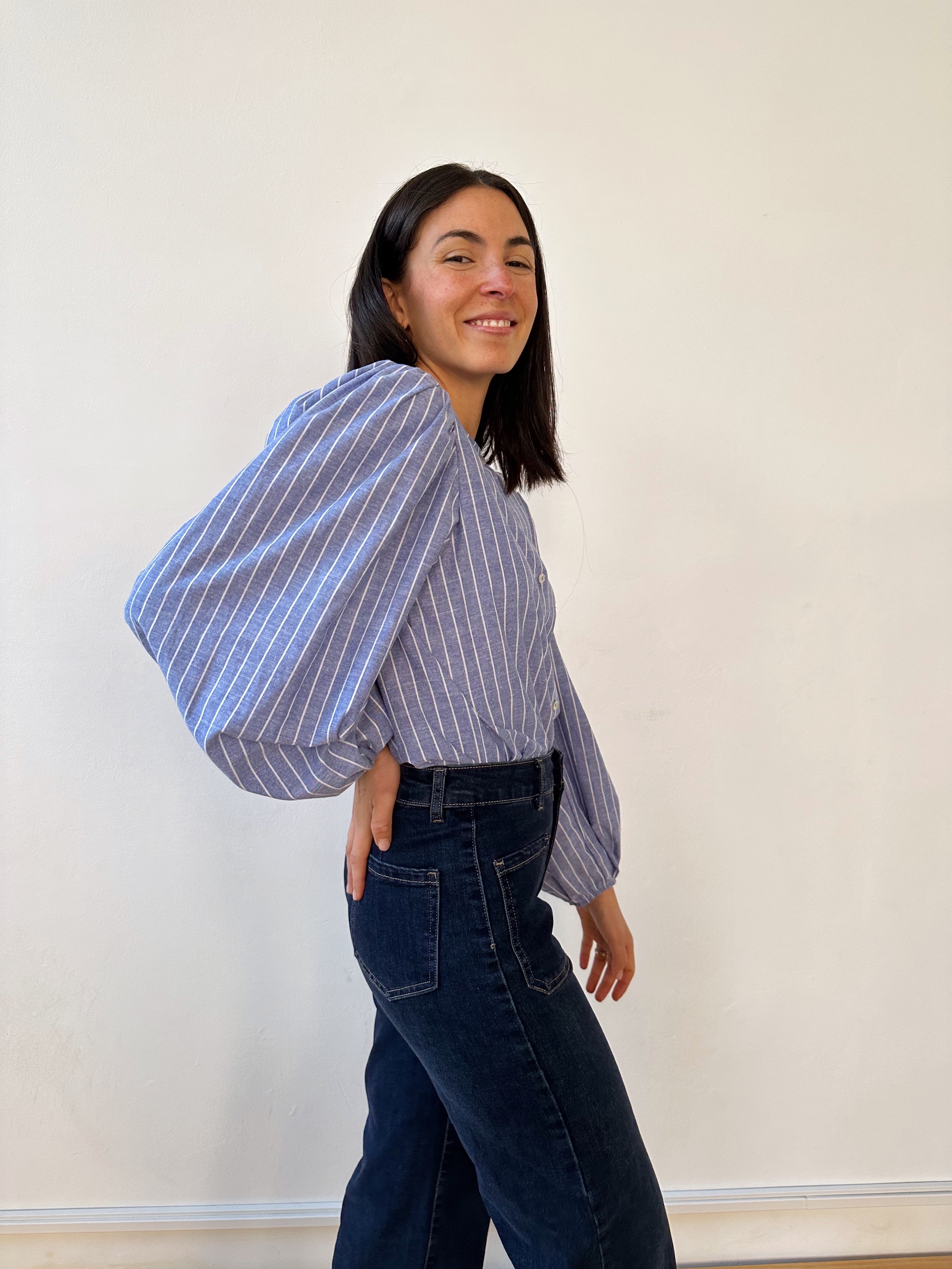 Bella Blue Blouse