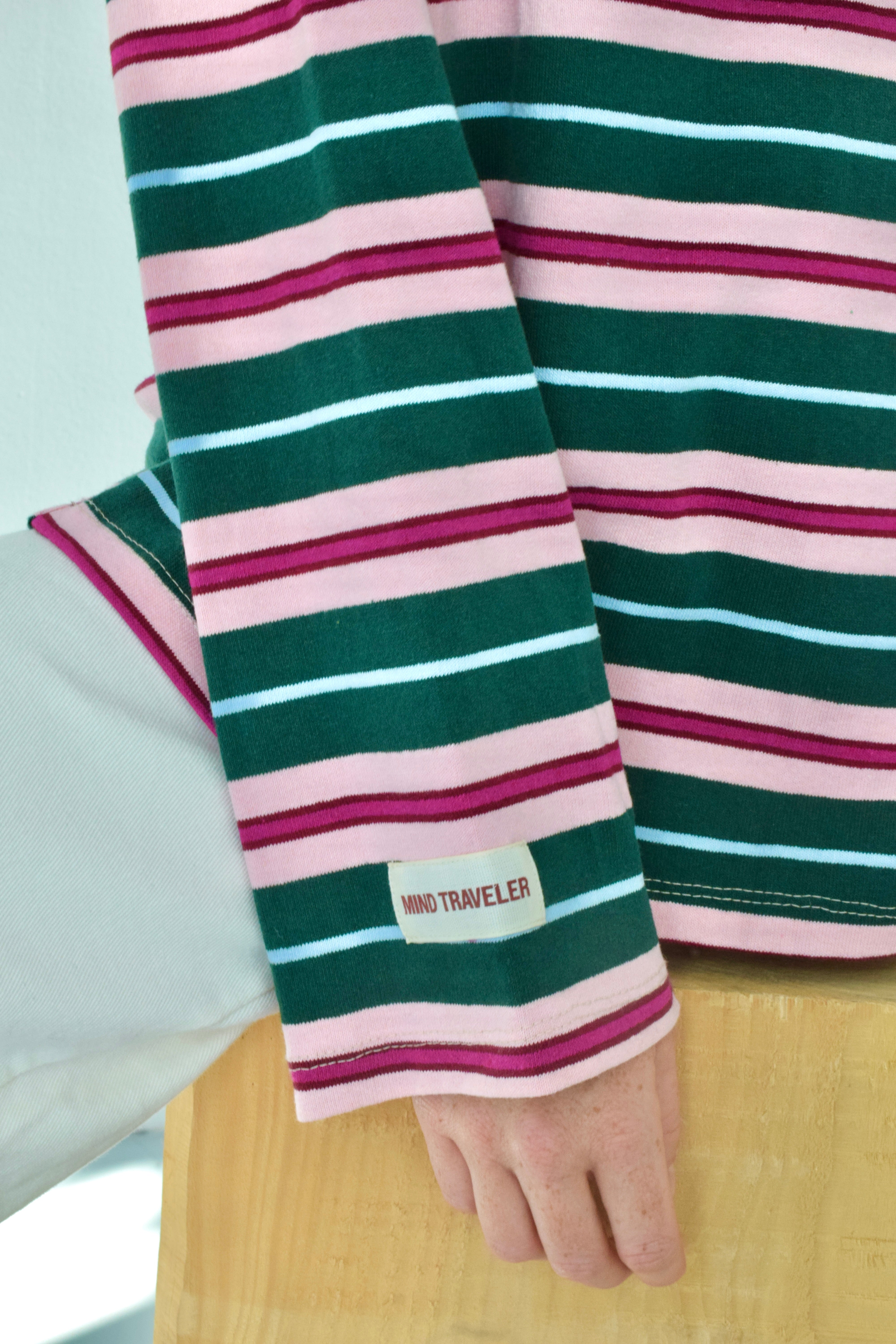 Filipa Green and Pink T-shirt