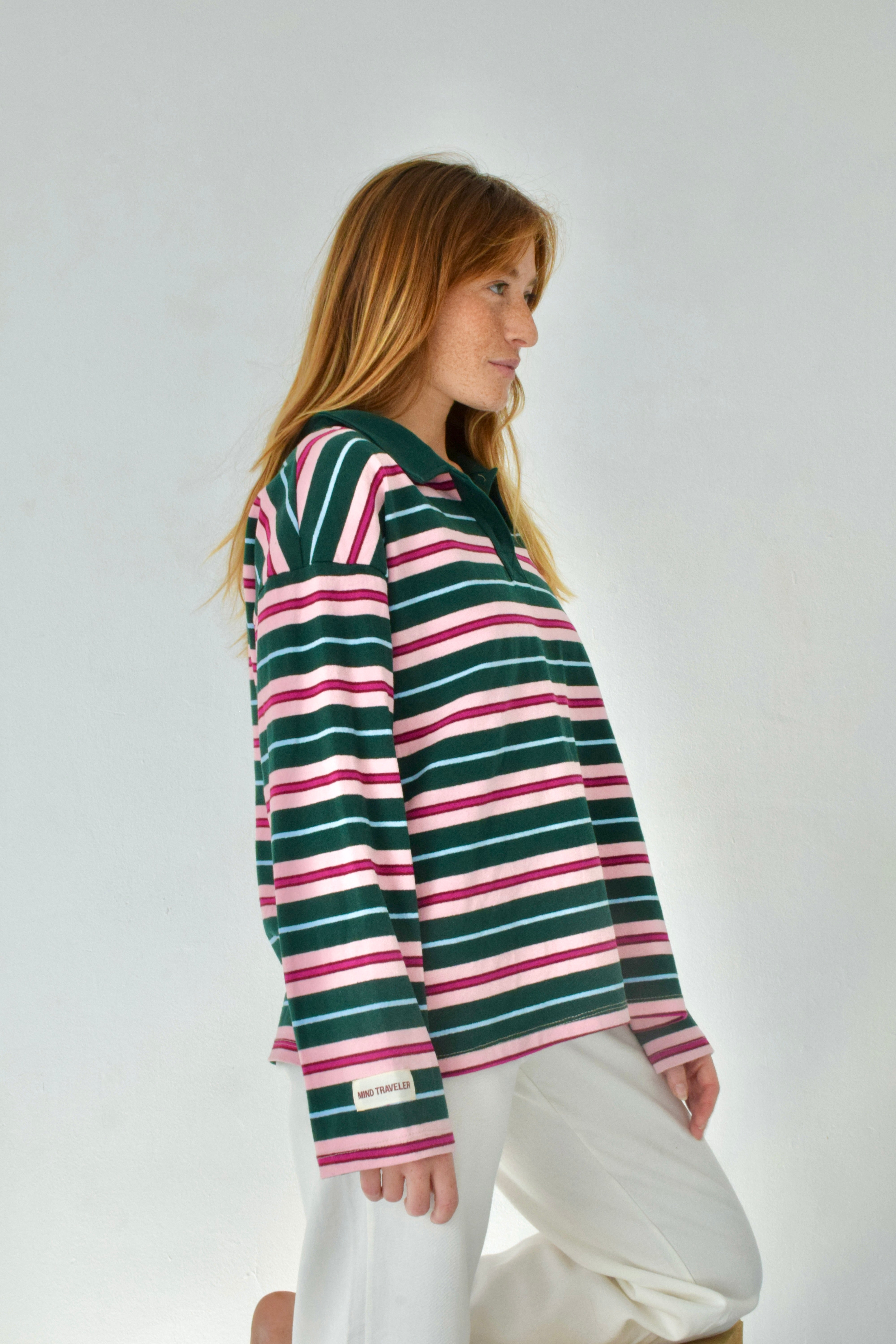 Filipa Green and Pink T-shirt