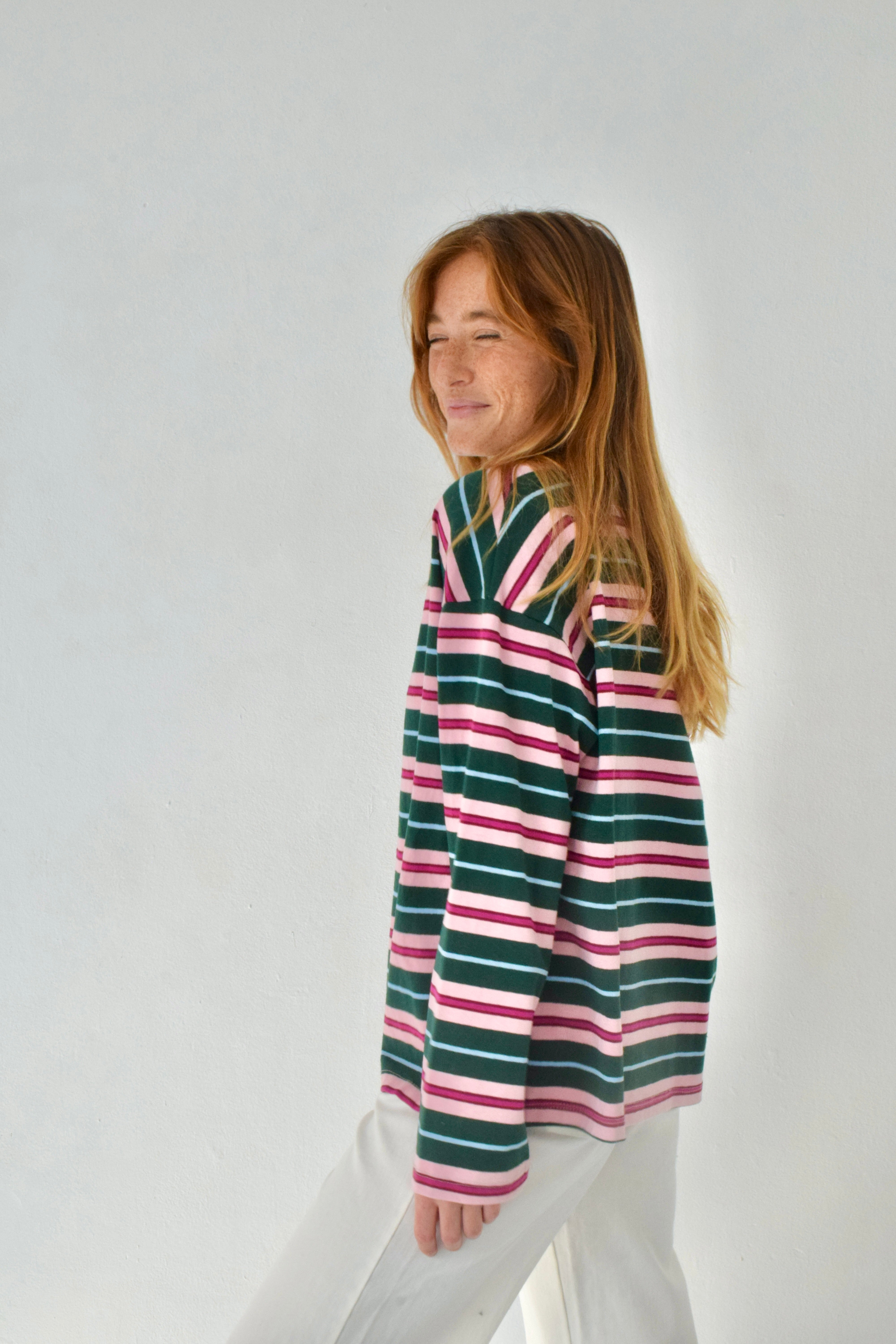 Filipa Green and Pink T-shirt