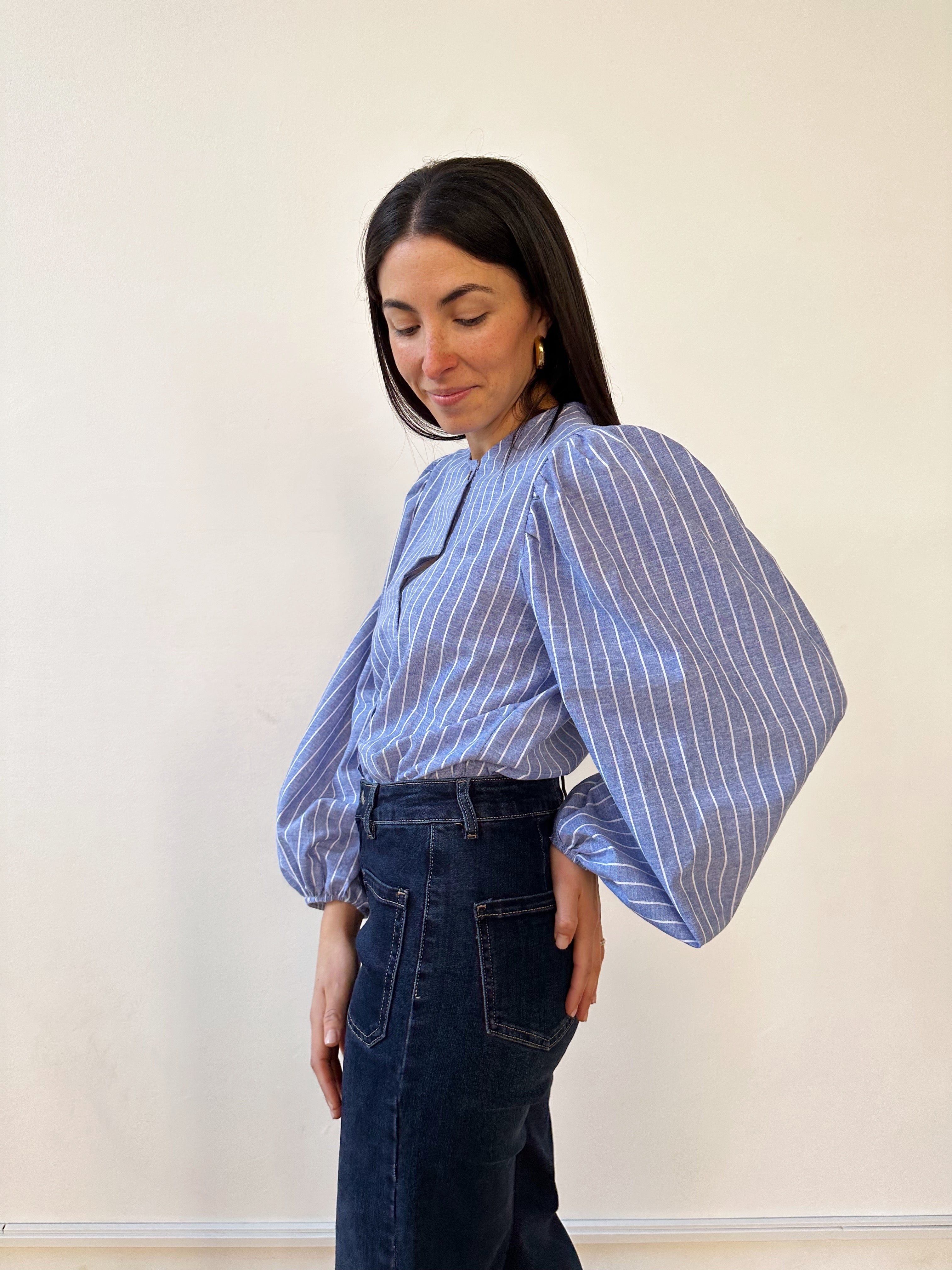 Bella Blue Blouse