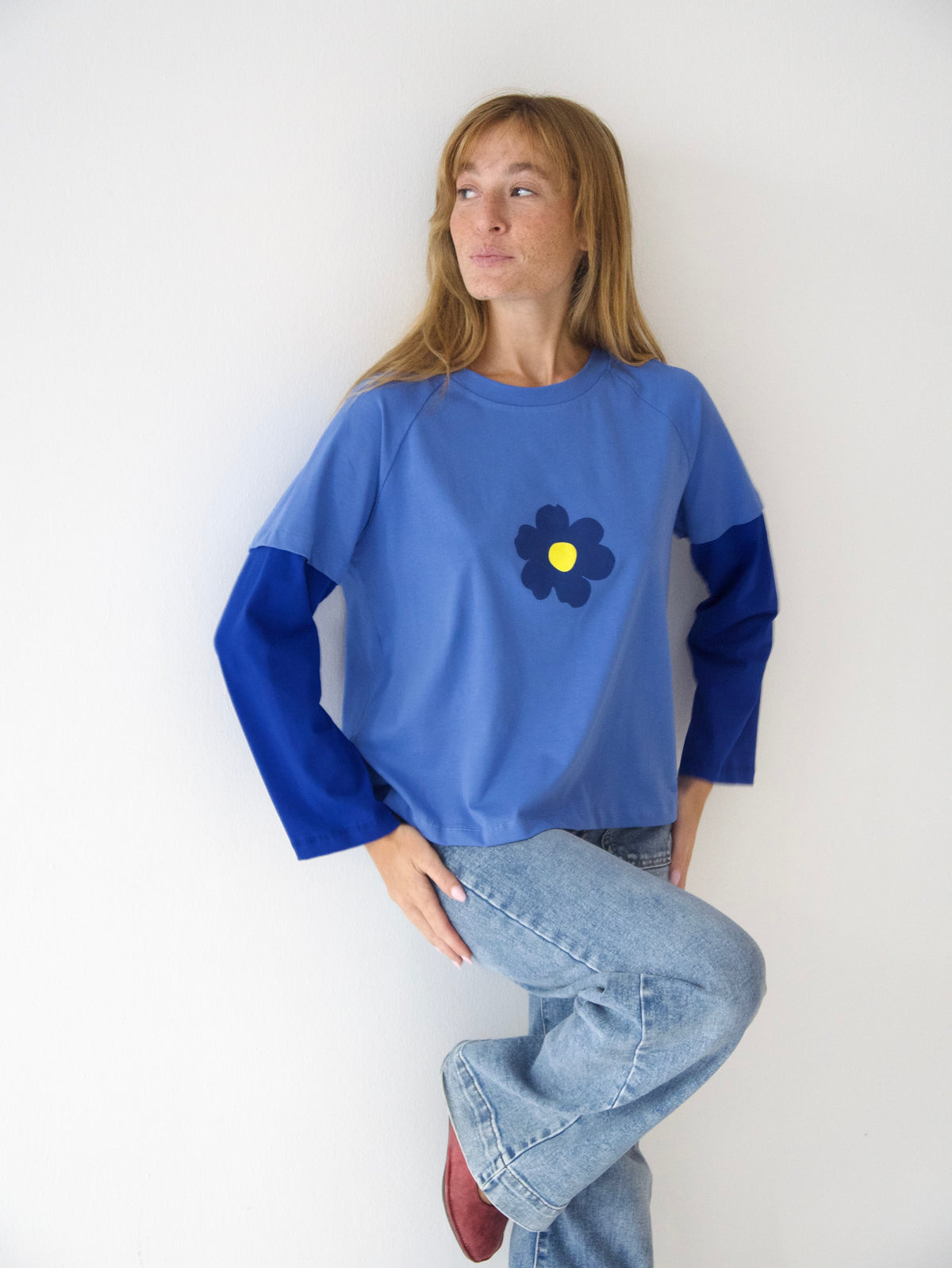 Camiseta Aria Azul