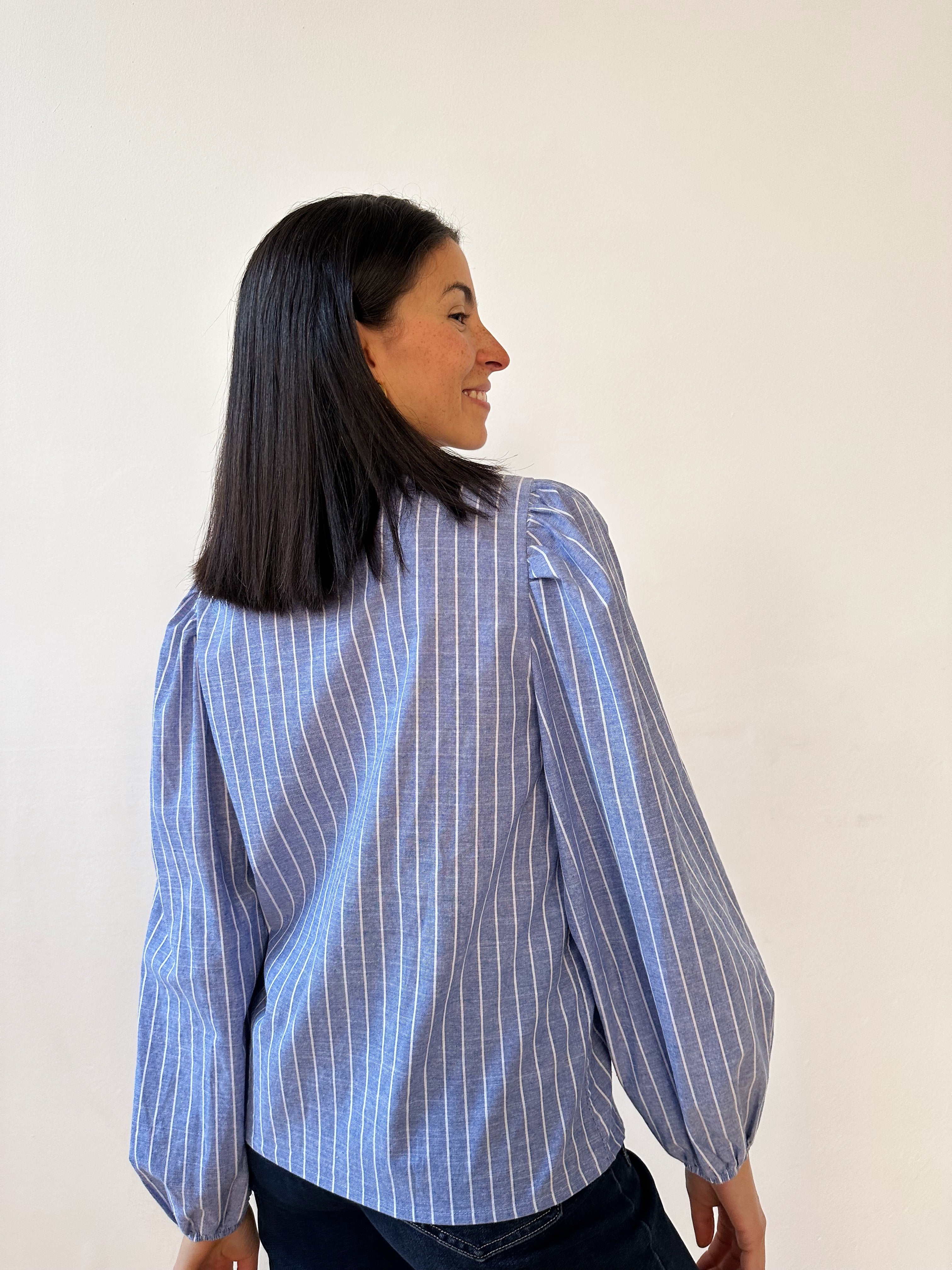 Bella Blue Blouse