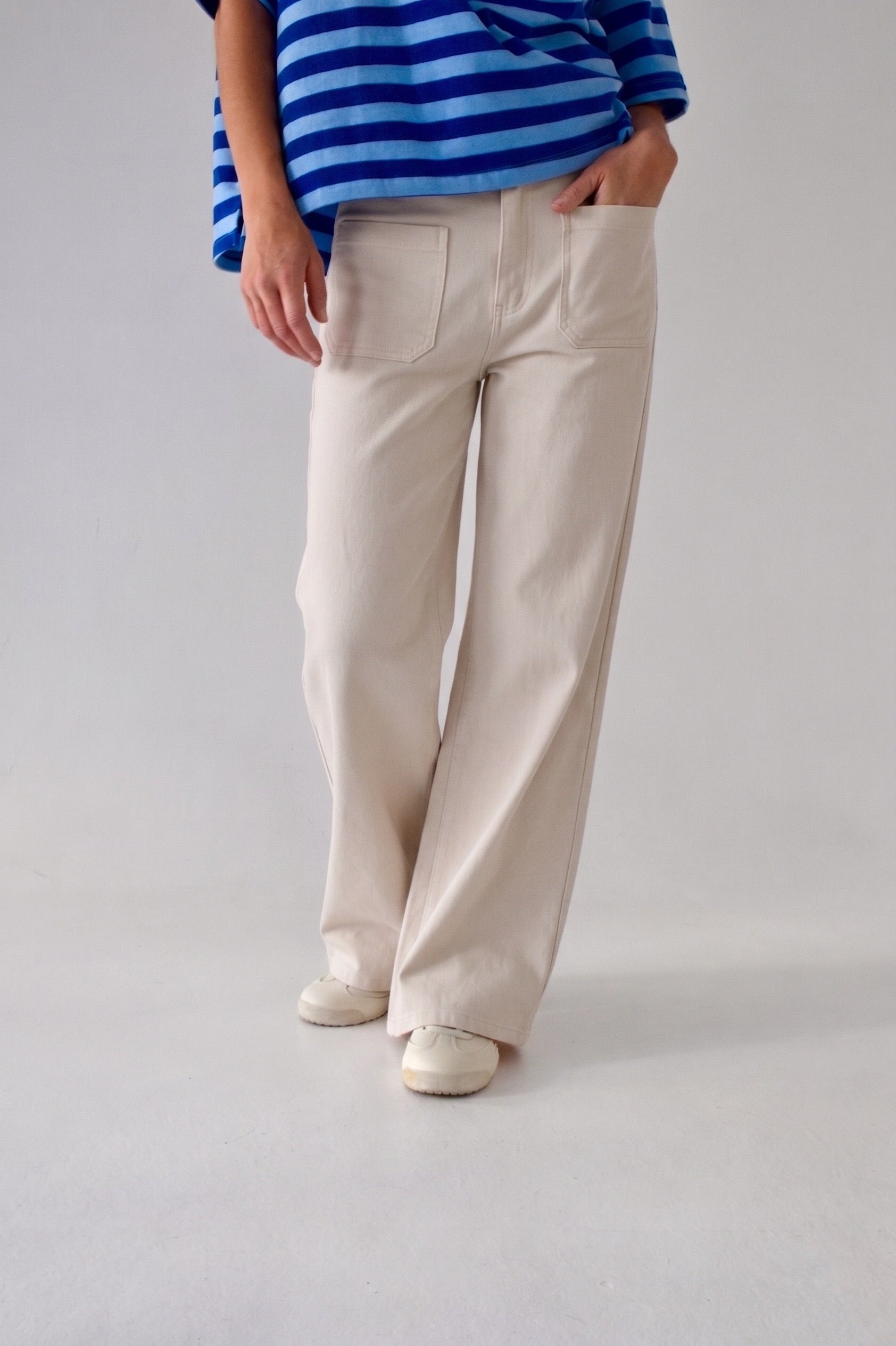 Valeria Beige Jeans