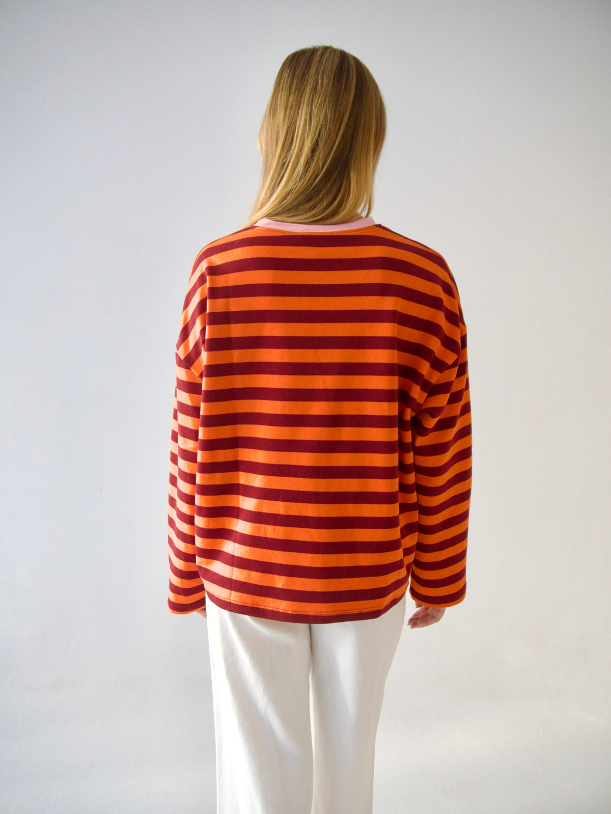 Camiseta Núria Naranja Burgundy