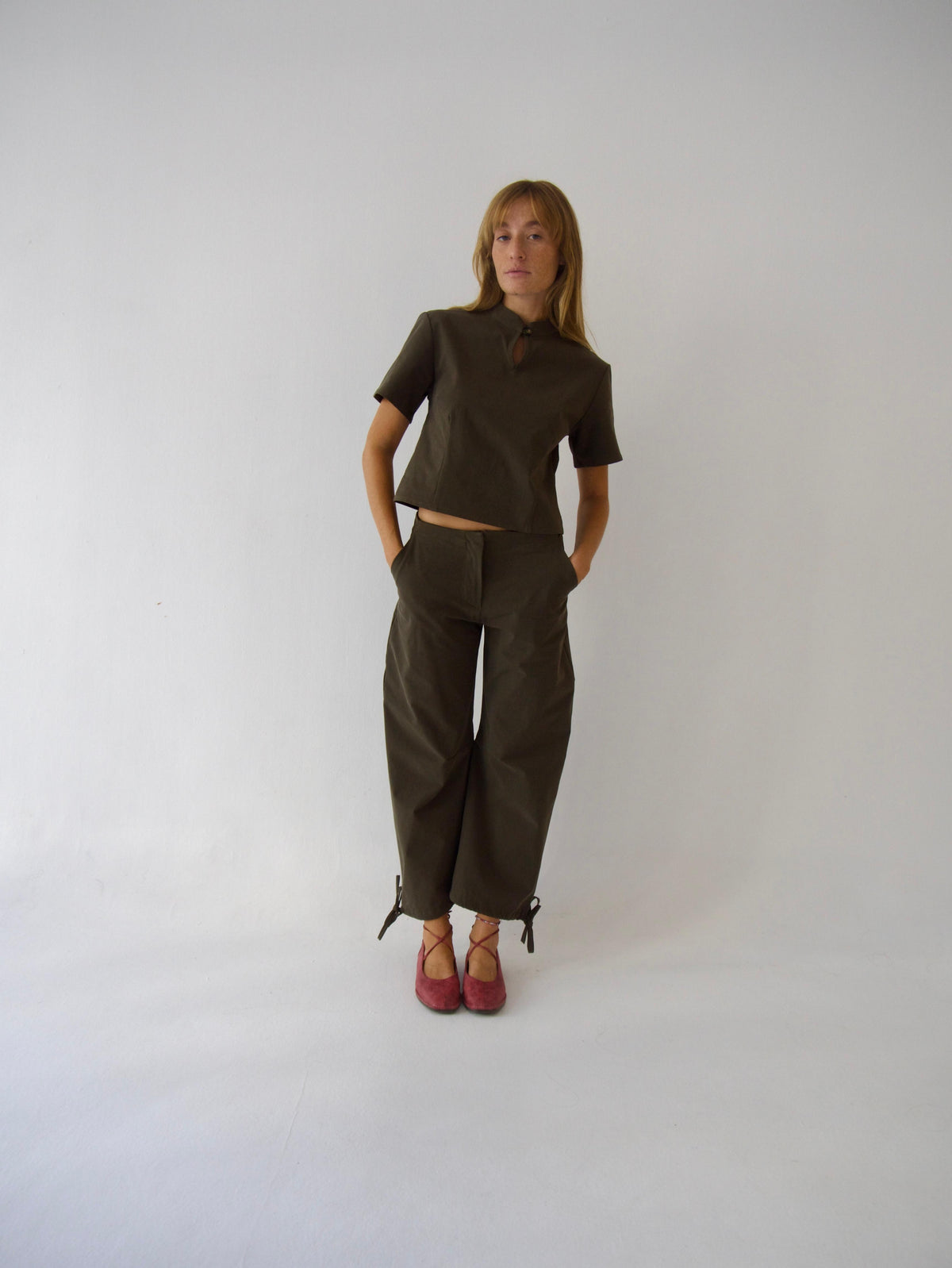 Pantalón Carlota Kaki