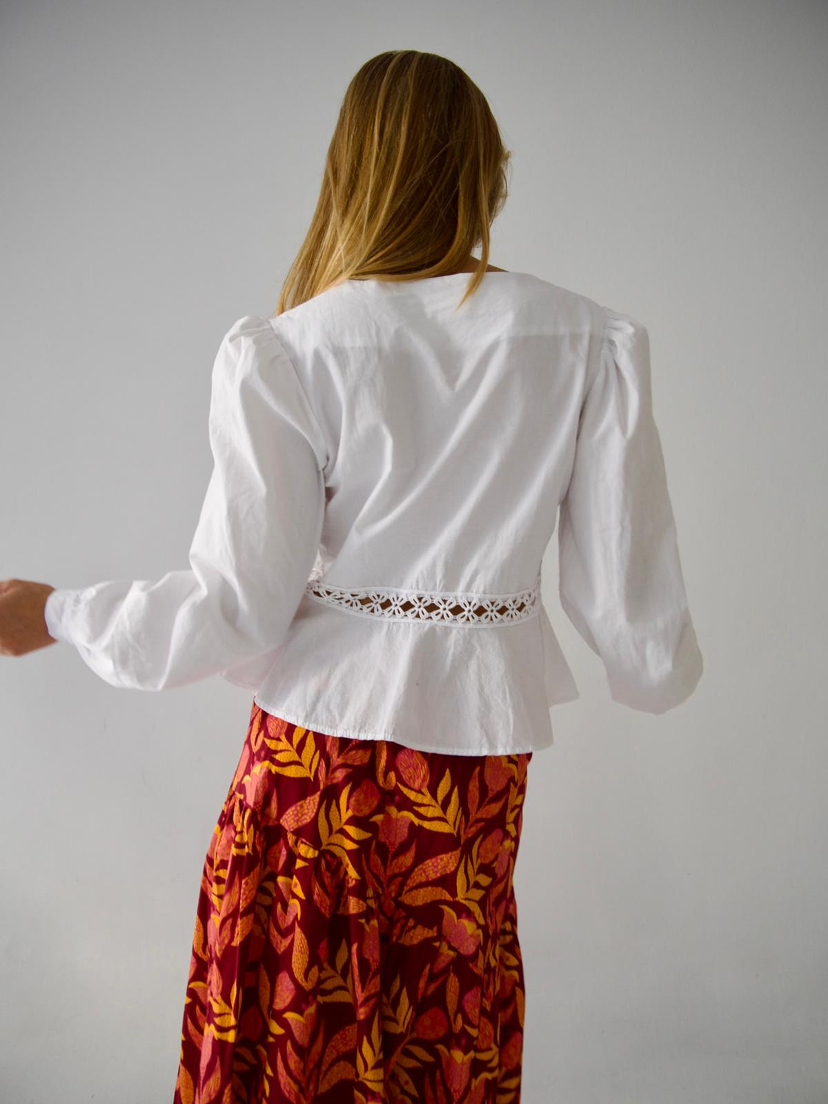 Roma Blouse White