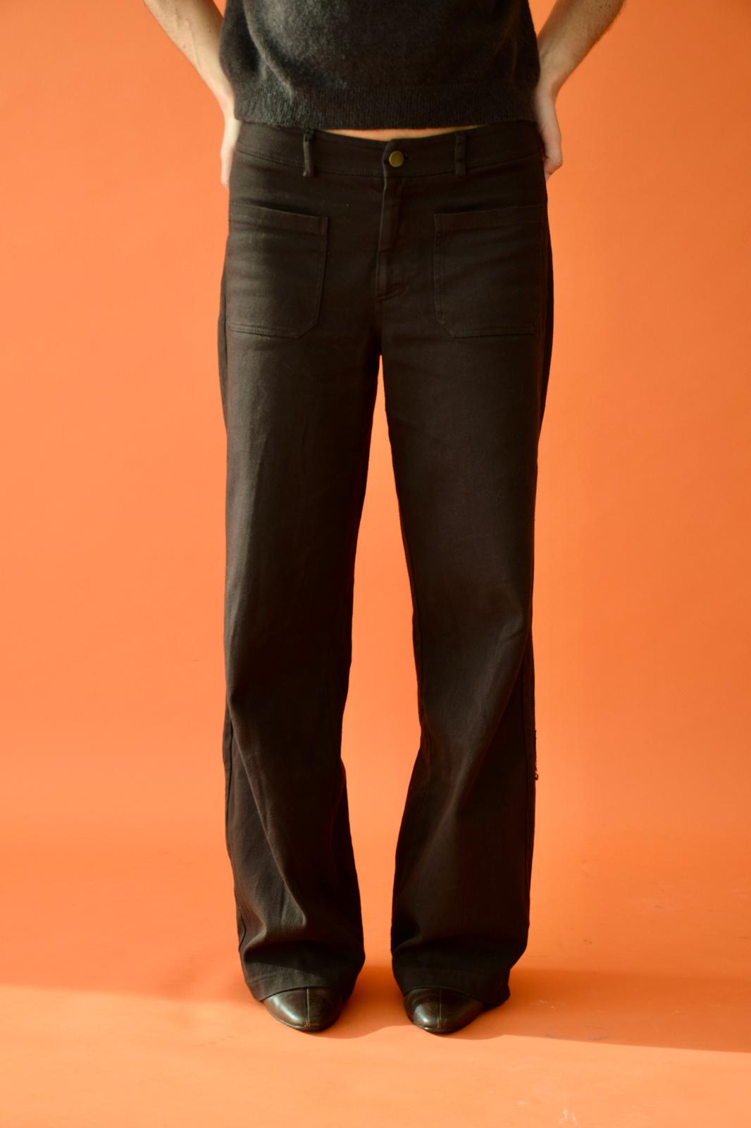 Jeans Valeria Marrón Chocolate