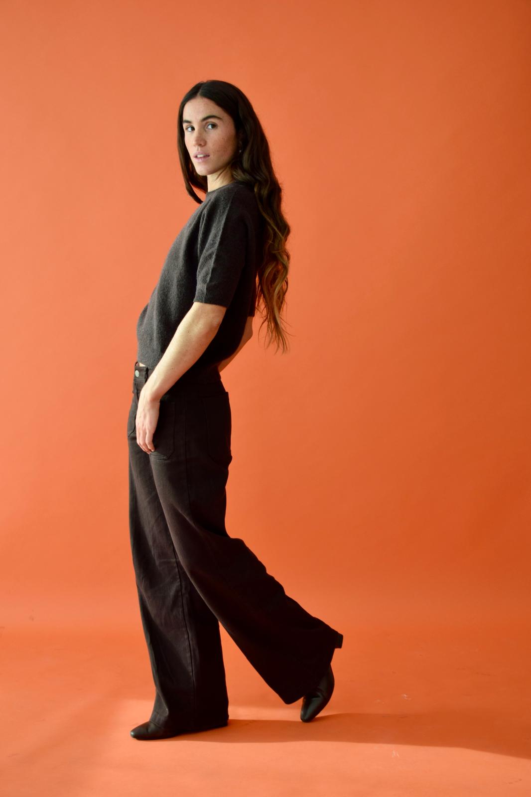 Jeans Valeria Marrón Chocolate