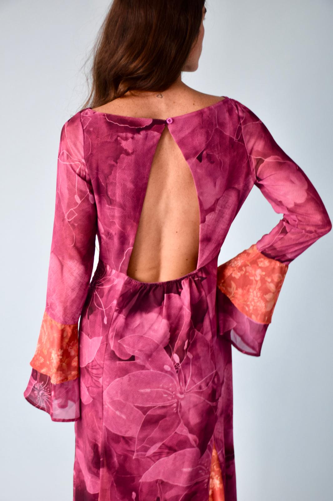 Vestido Camila Burgundy