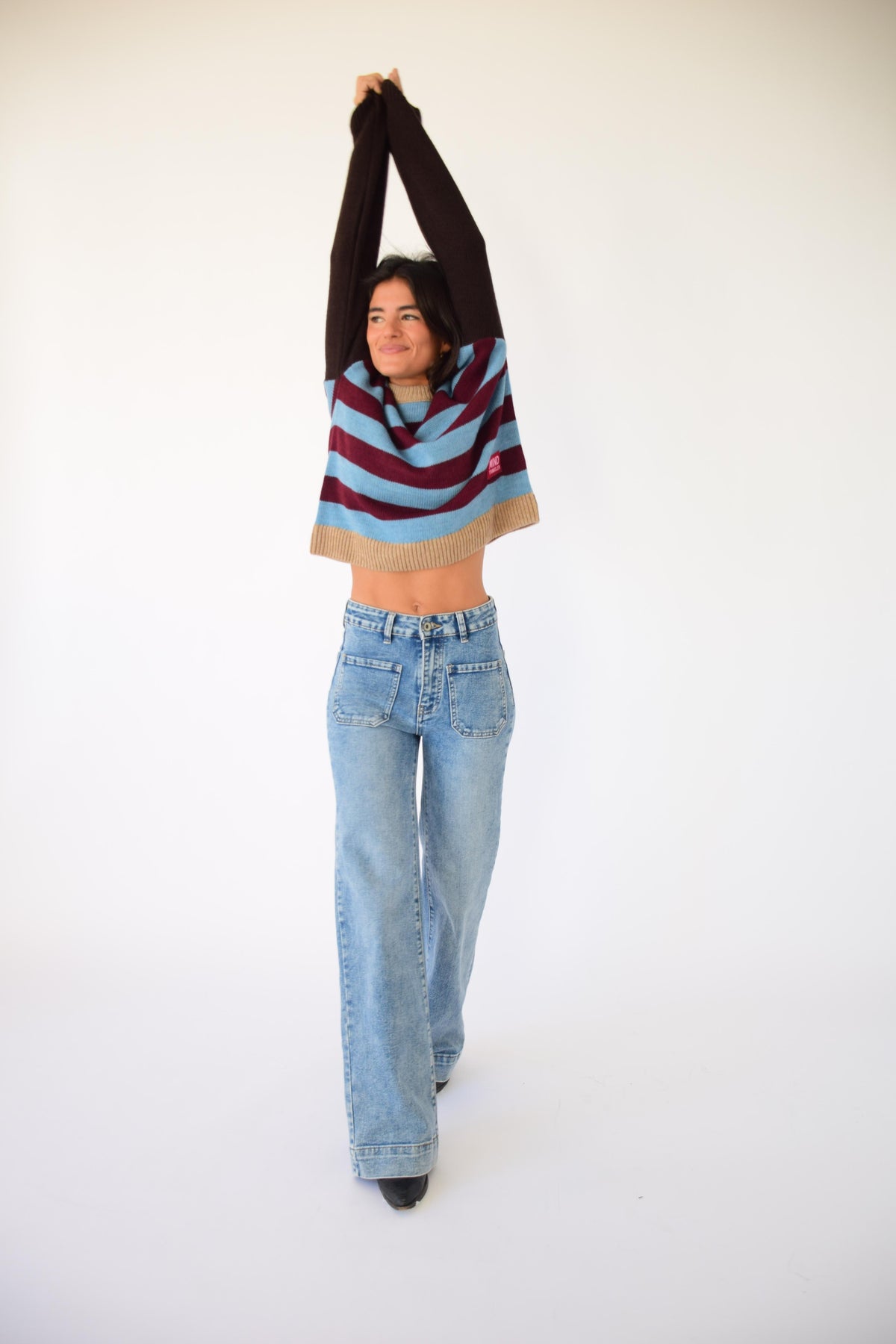 Jersey Abril Burgundy y Celeste
