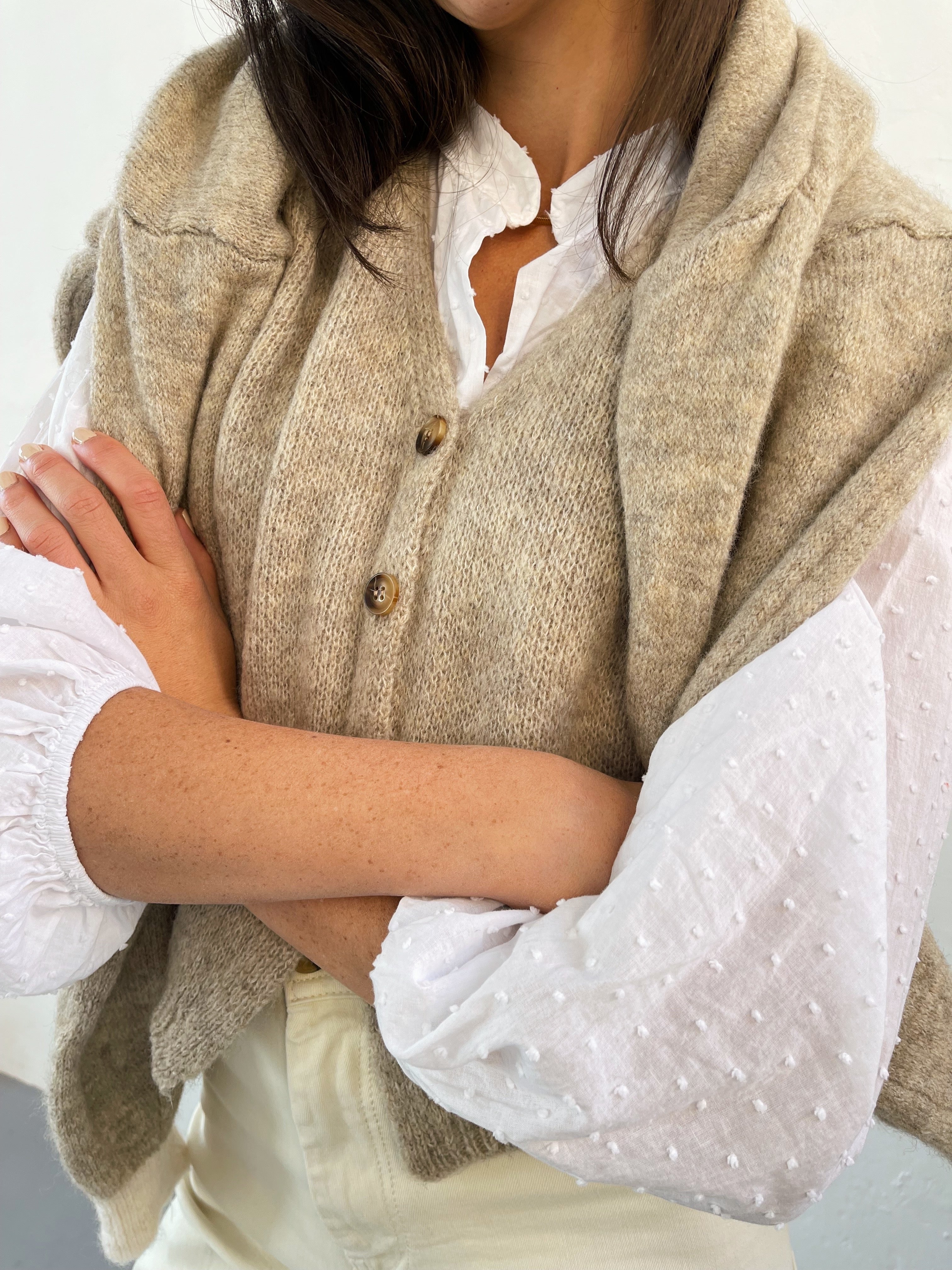 Sofia Beige Sweater