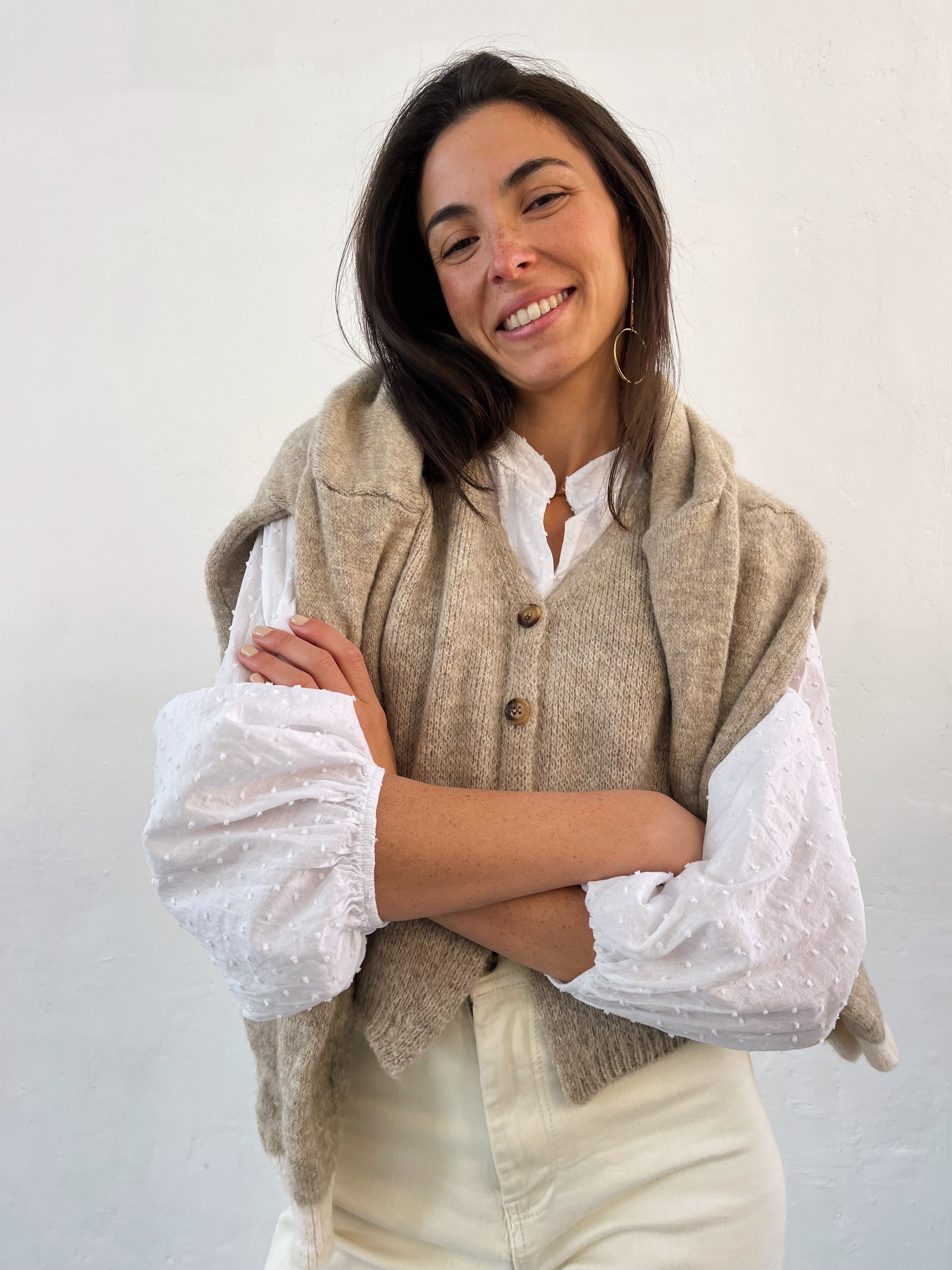 Sofia Beige Sweater