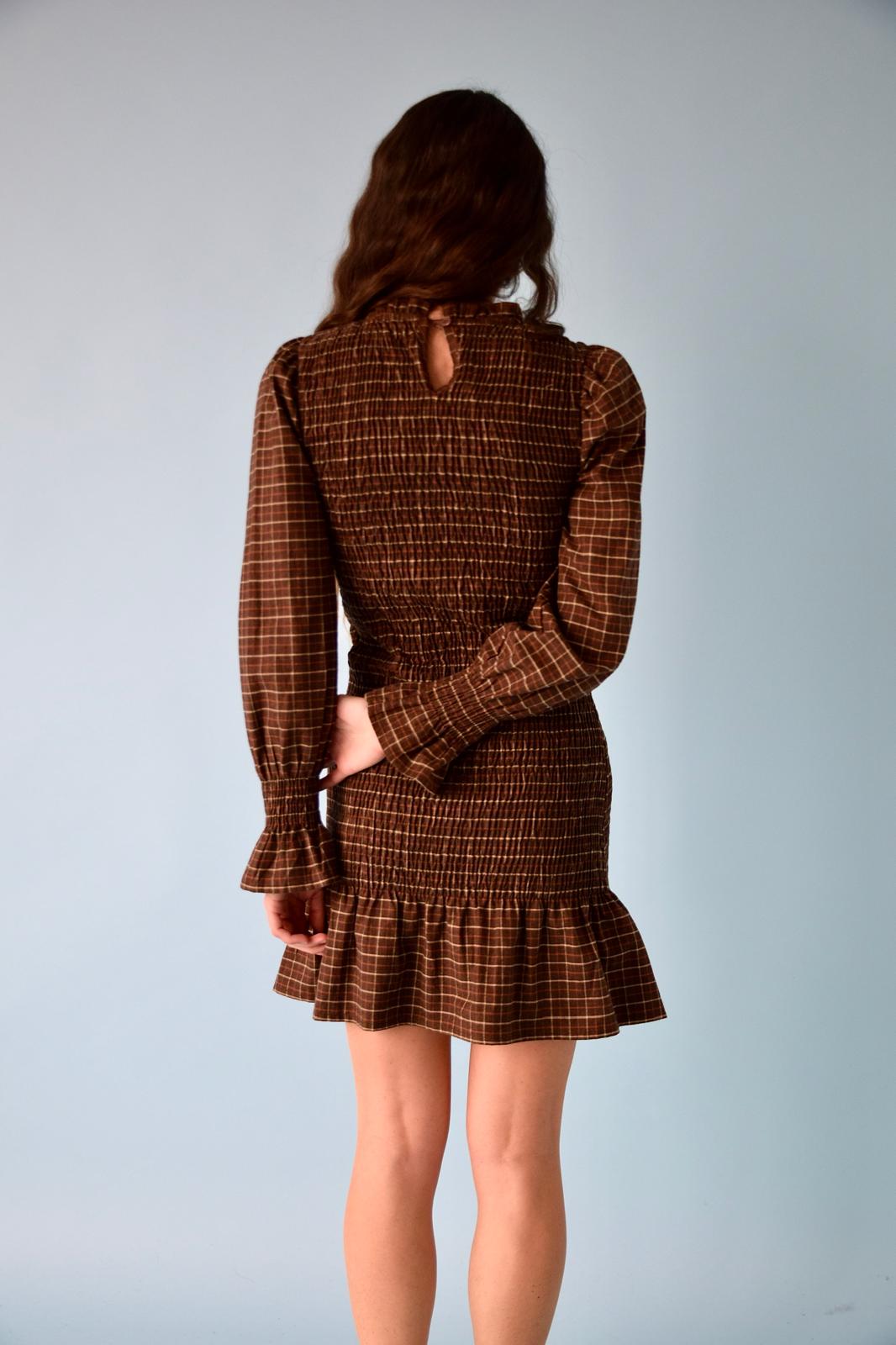 Vestido Chía Marrón