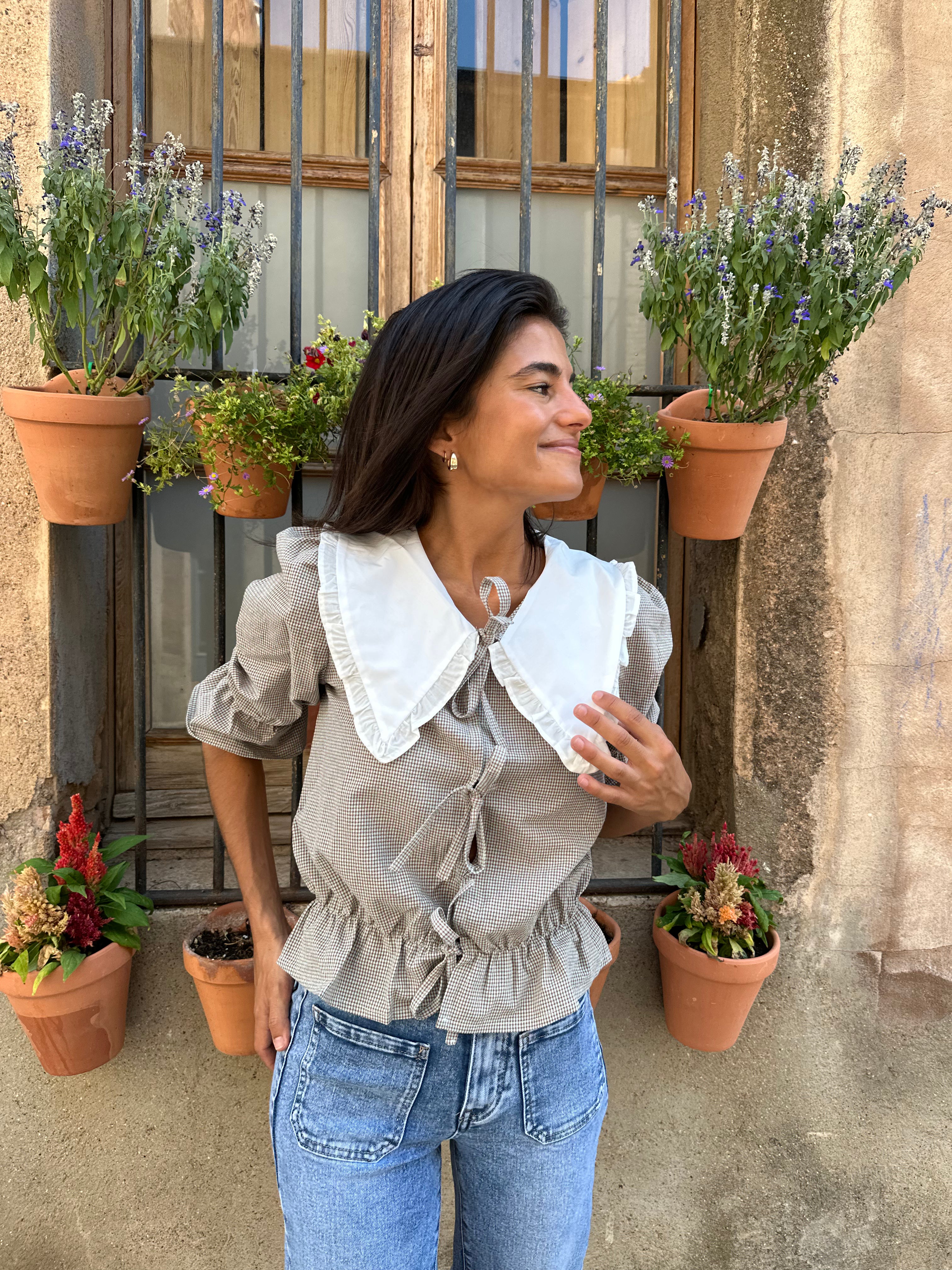 Blusa Sara Marrón
