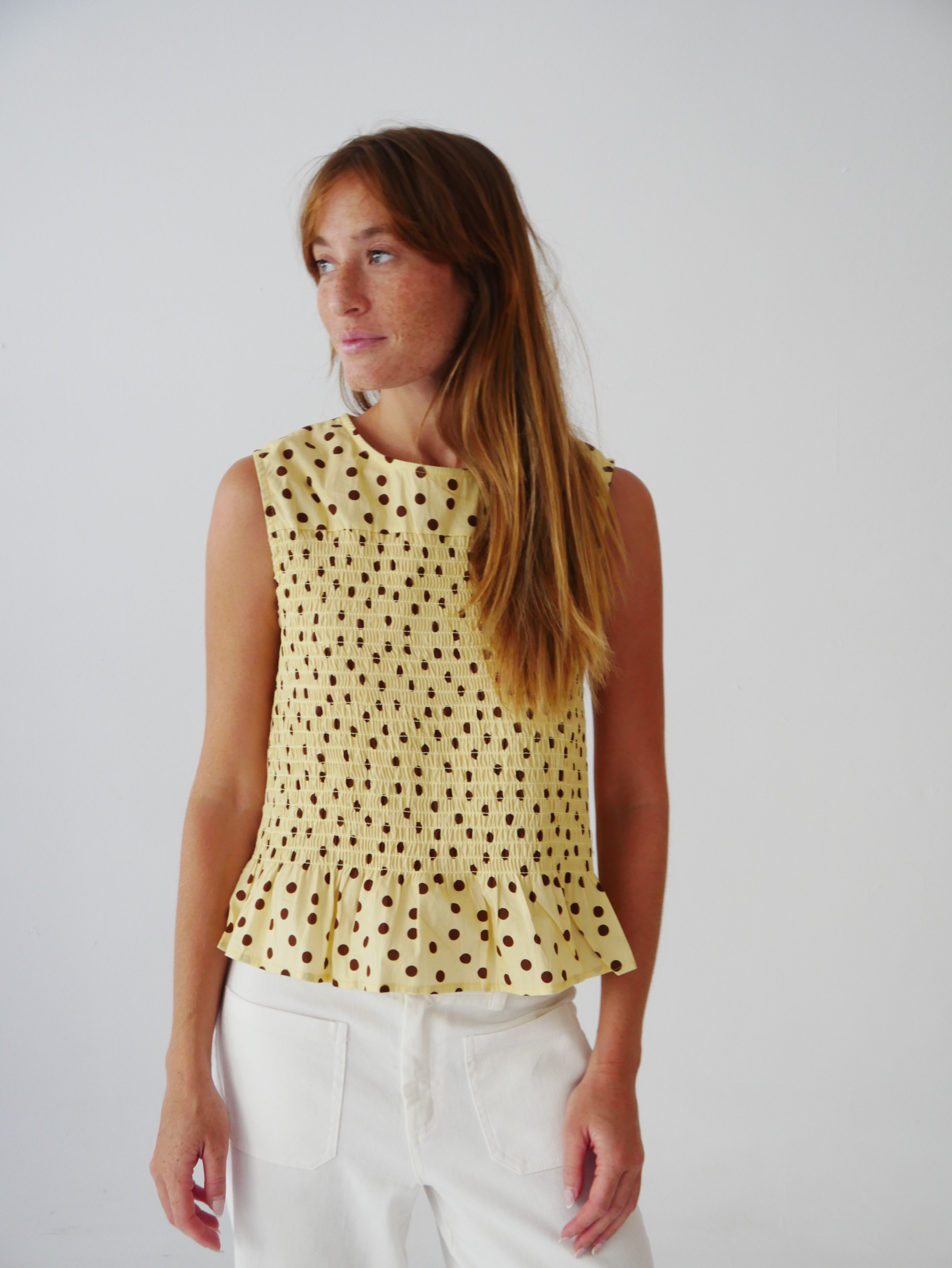 Top Cora Topos Amarillo