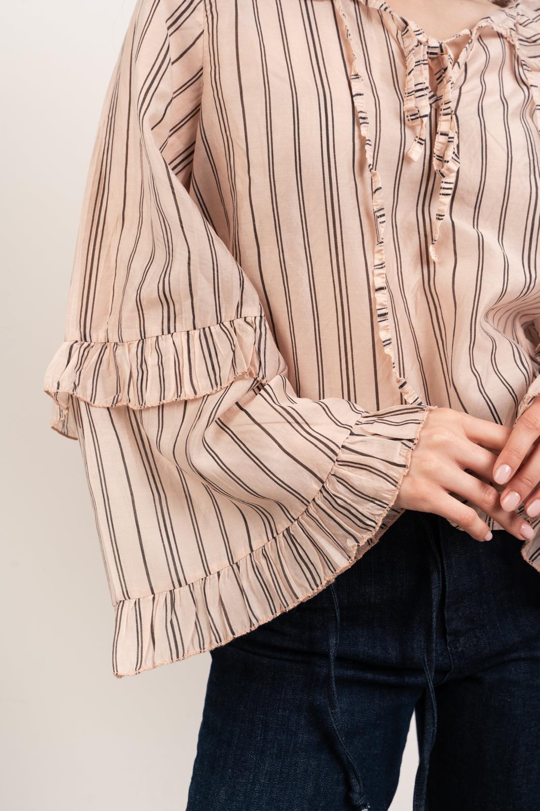 Alicia Coral Blouse