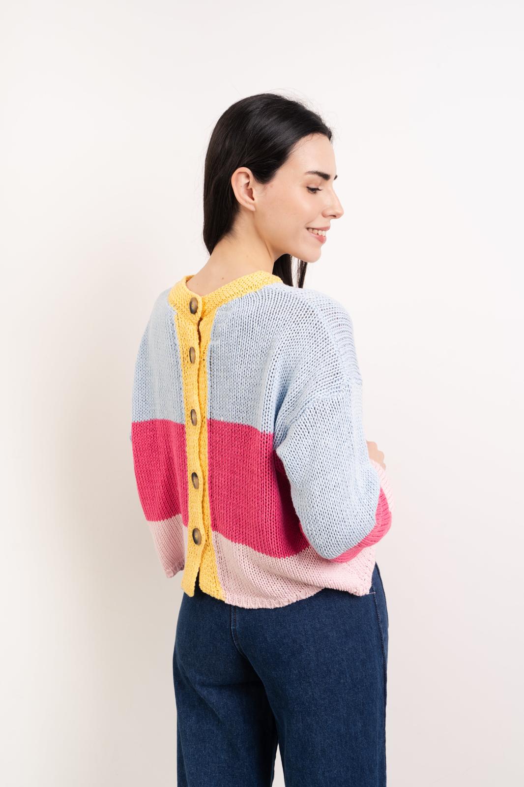 Jersey Jana Azul y Rosa