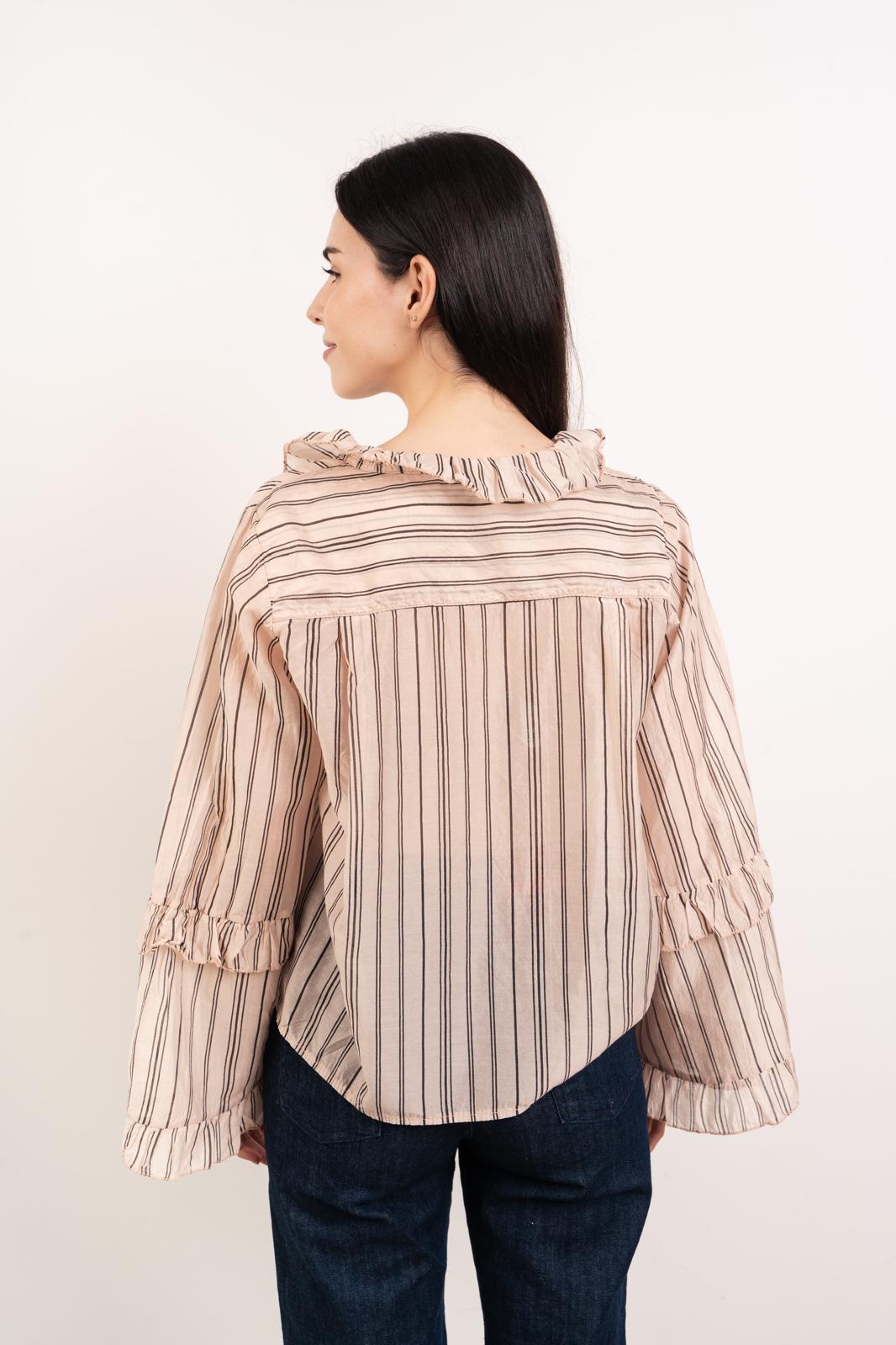 Alicia Coral Blouse