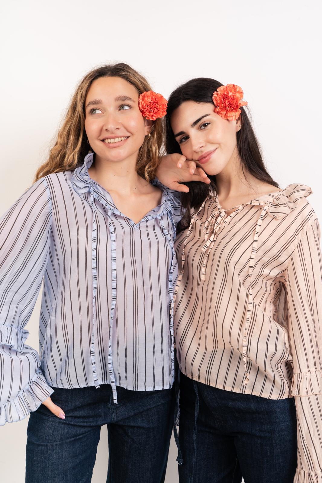 Alicia Coral Blouse