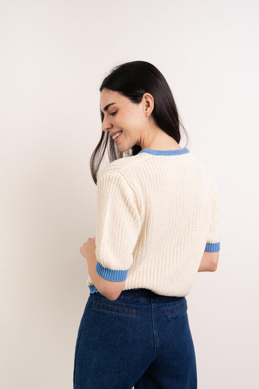 Mia White Cardigan