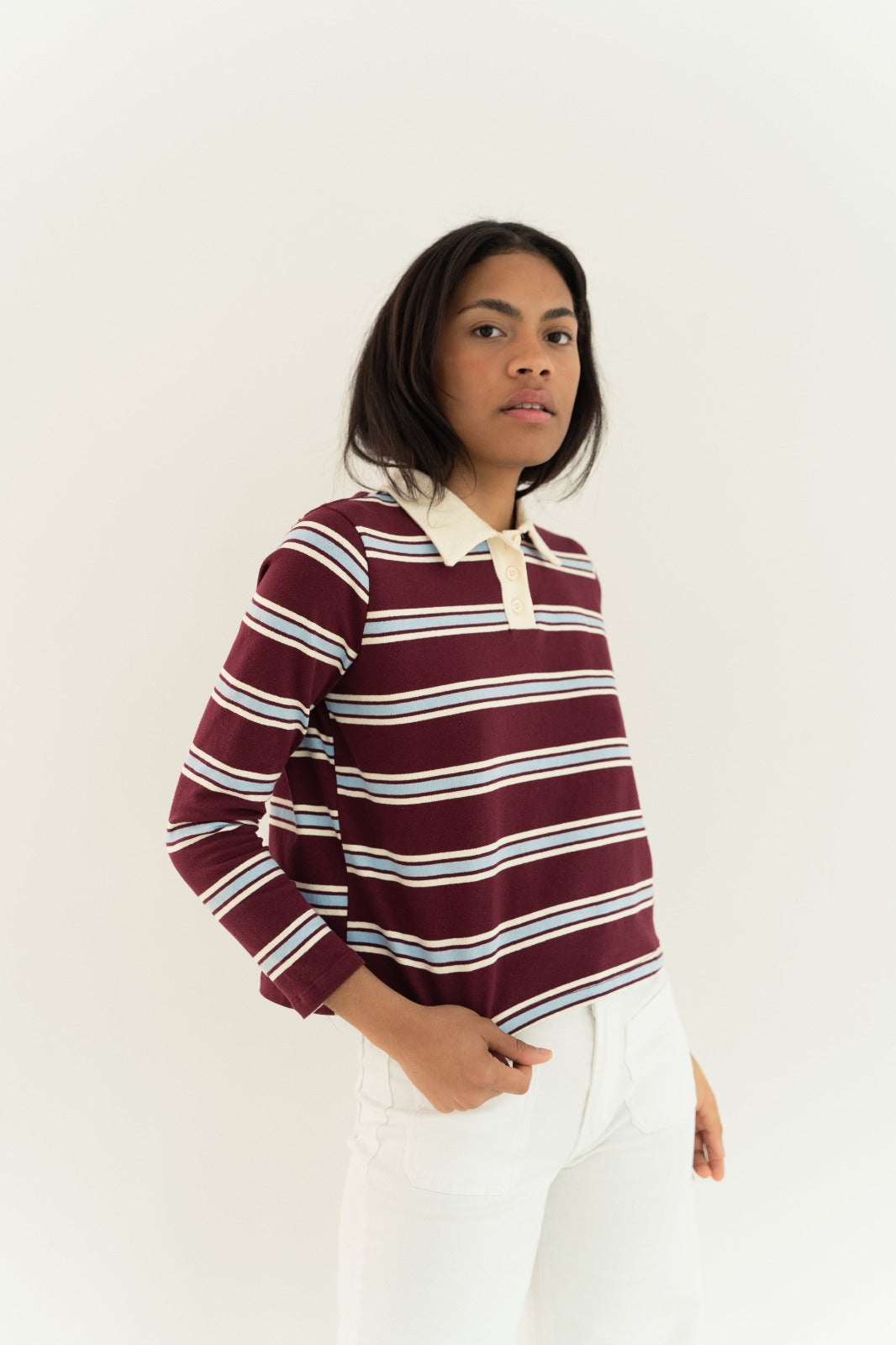 Polo Filipa Burgundy