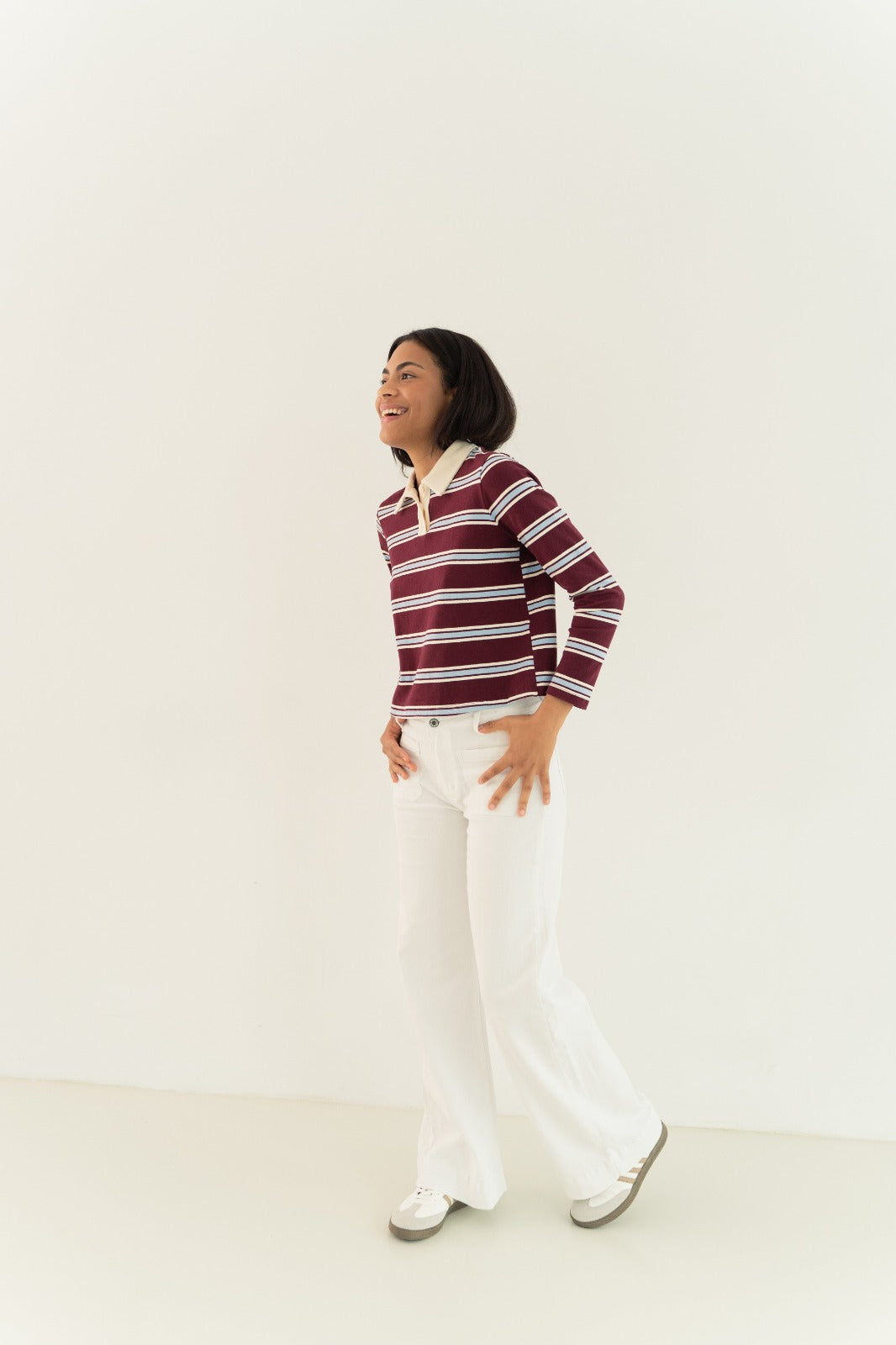 Polo Filipa Burgundy