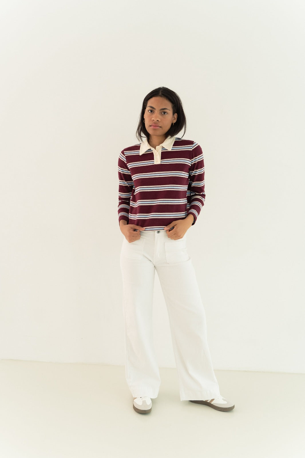 Polo Filipa Burgundy