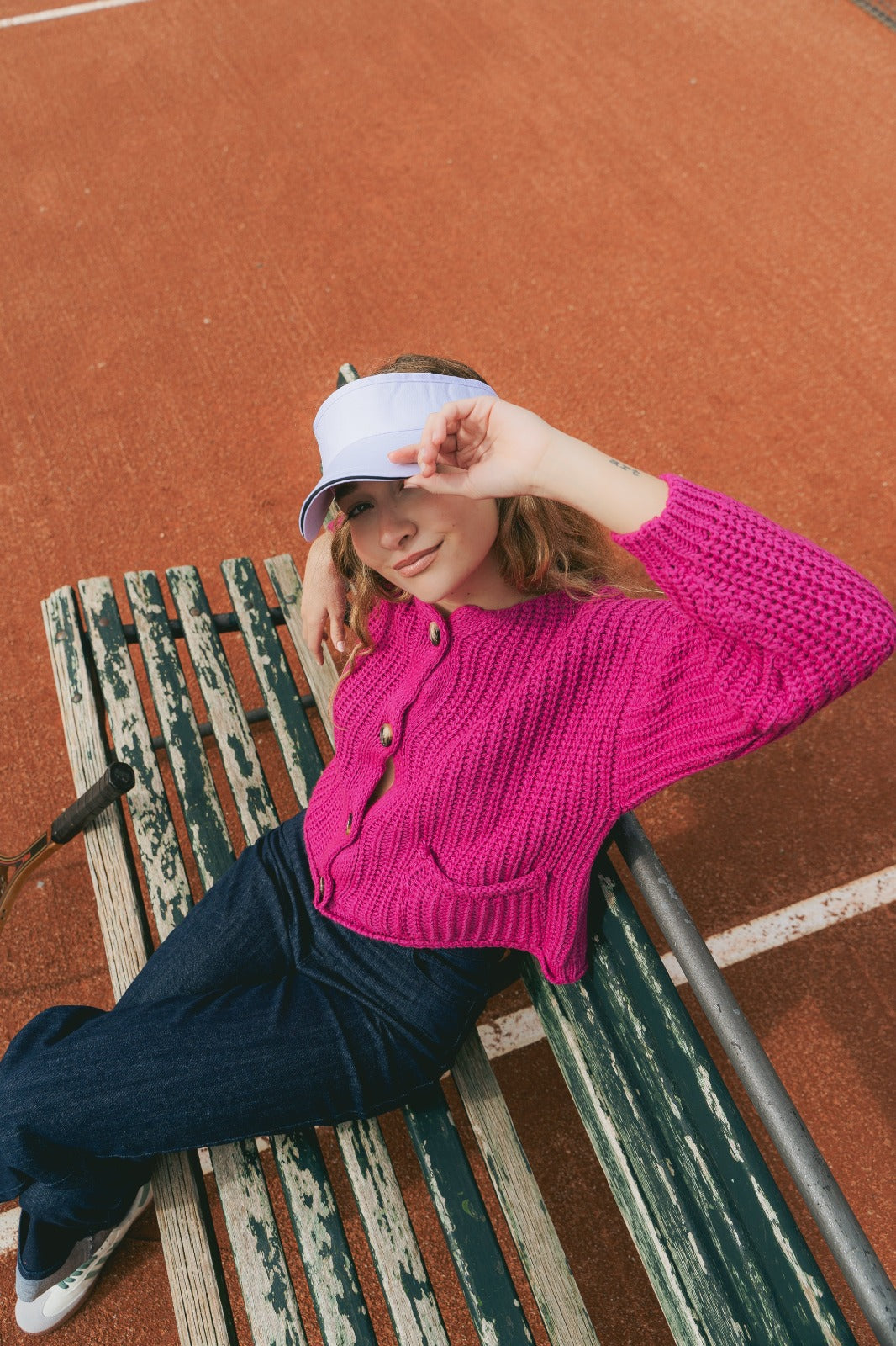 Cárdigan Cloe Fucsia