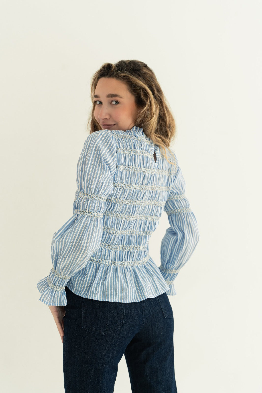 Blusa Rocío Azul