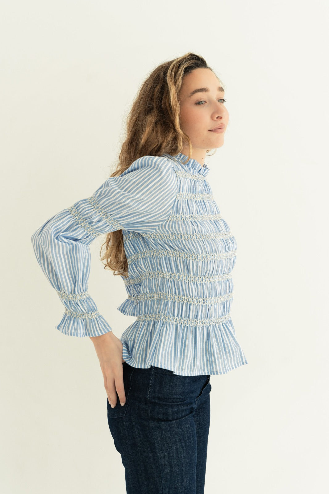 Blusa Rocío Azul