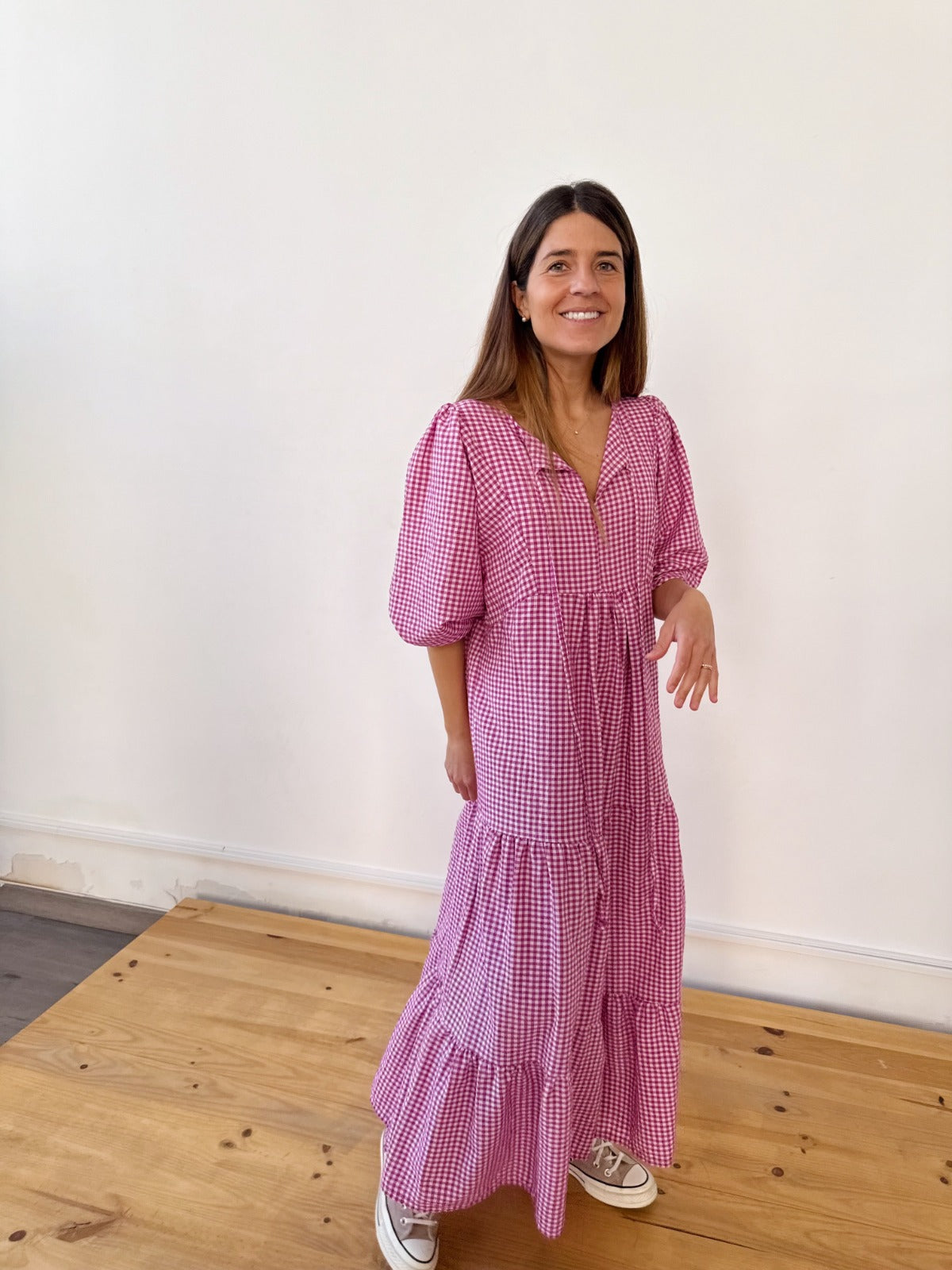 Vestido Gabriela Buganvilla